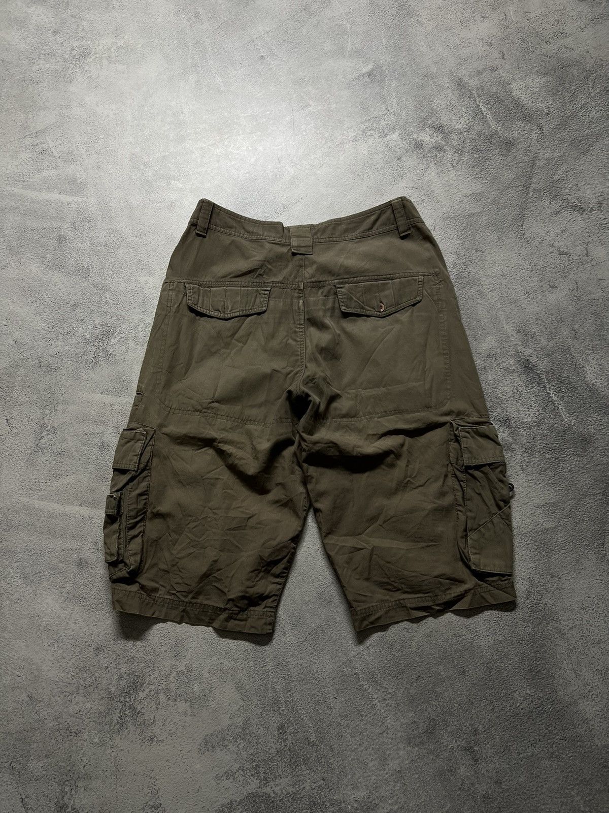 Nike × Vintage Vintage Y2k Brown 🤎 Nike Multi Pocket Shorts 00’s Size US 32 / EU 48 - 6 Thumbnail