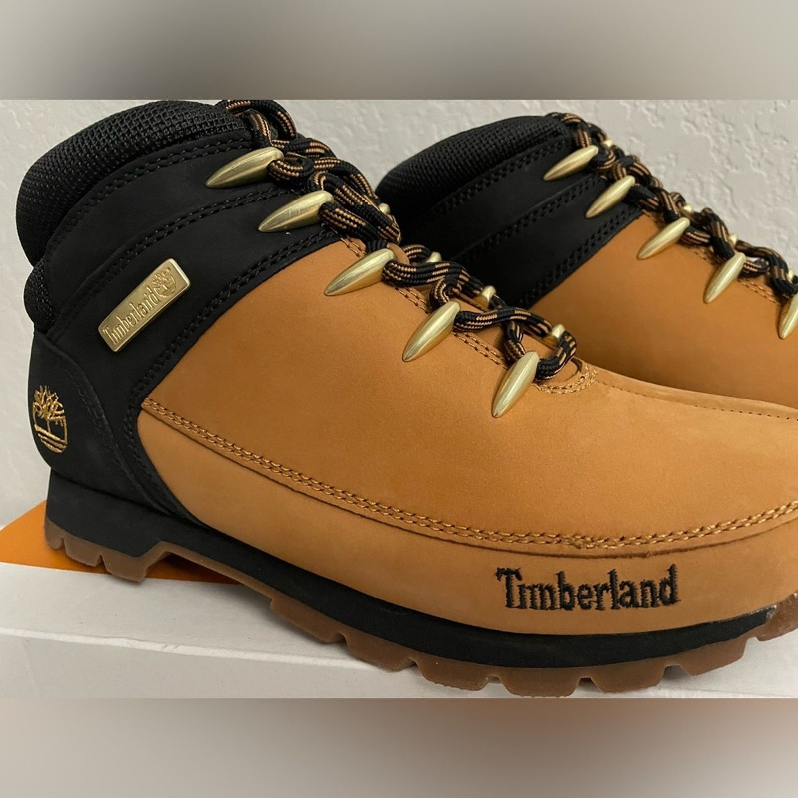 Timberland Timberland Euro Sprint Hiking Boot Wheat Nubuck - Men 7 Size US 7 / EU 40 - 9 Thumbnail