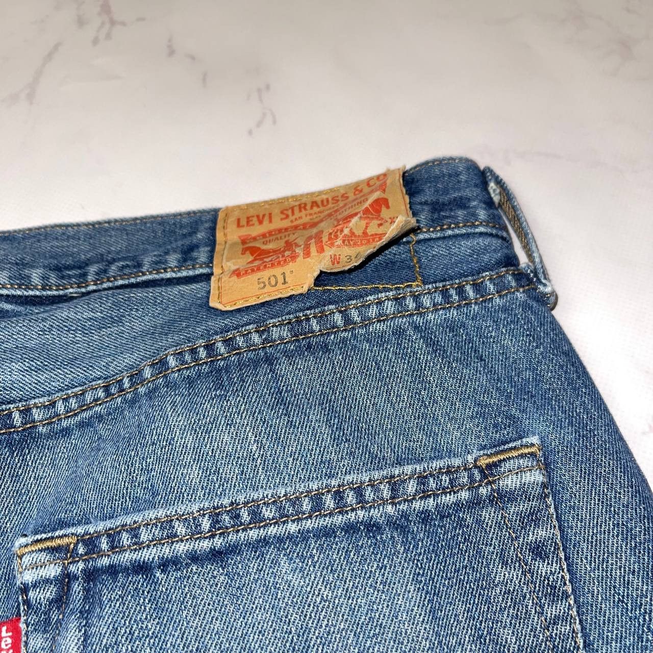 Levi's levis vintage 501 baggy y2k w34l34 Size US 34 / EU 50 - 13 Thumbnail