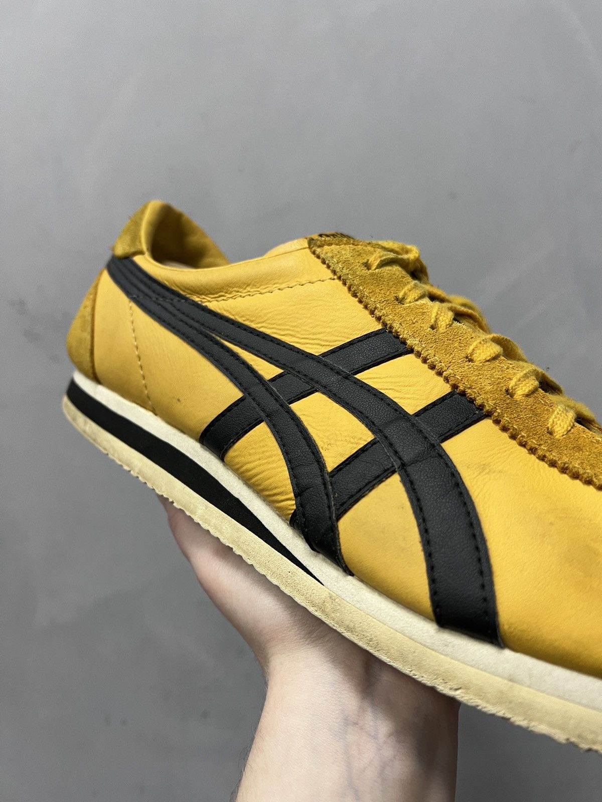 Onitsuka Tiger Onitsuka Tiger stripes yellow kill bill style hype fashion Size US 14 / EU 47 - 5 Thumbnail