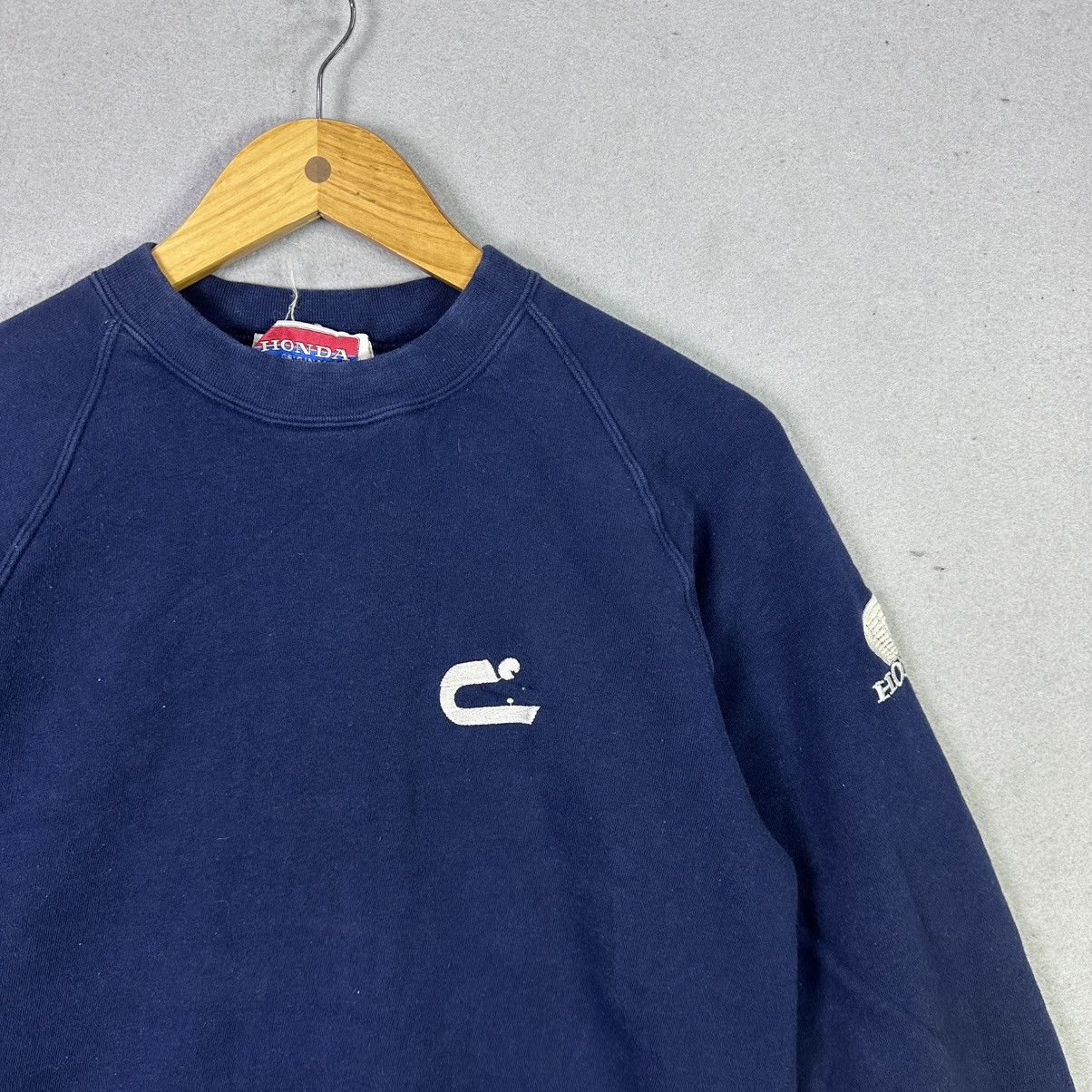 Honda Vintage Honda Japan Sweatshirt Navy Blue Crewneck Size US S / EU 44-46 / 1 - 2 Thumbnail