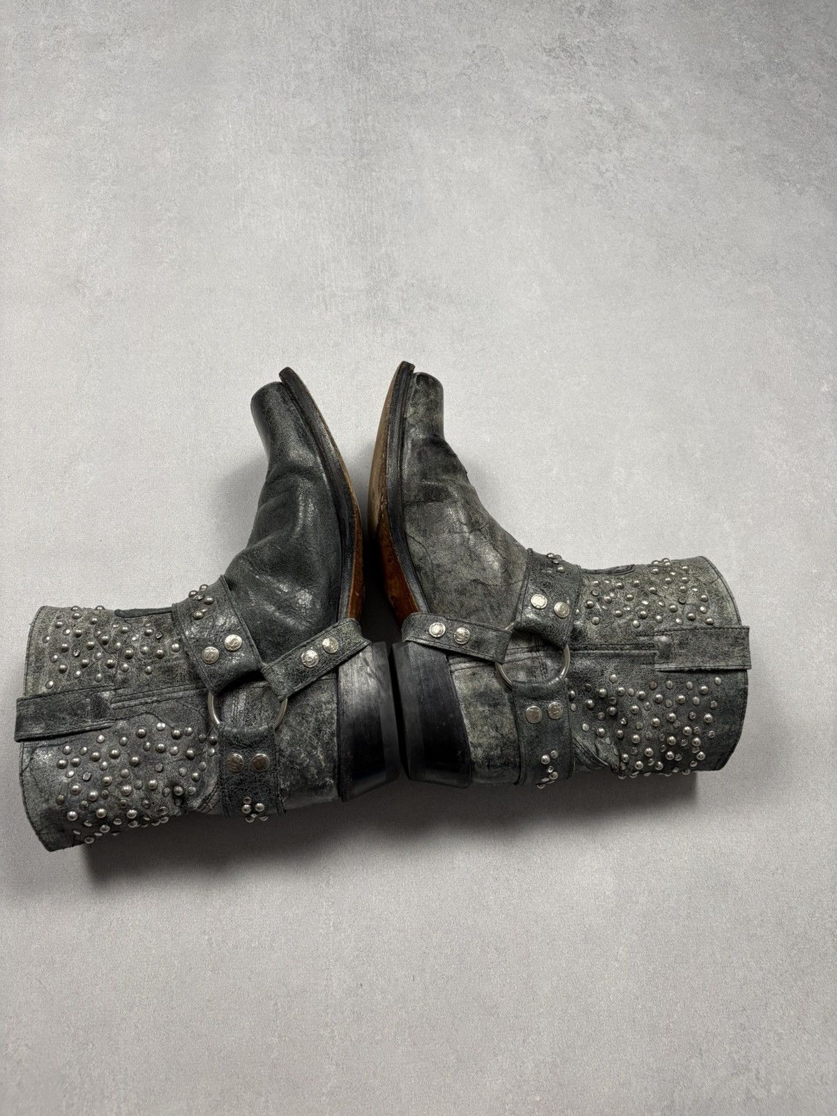 Sendra Sendra 9978 Studded Harness Boots Vintage Distressed Western Size US 10 / IT 40 - 4 Thumbnail
