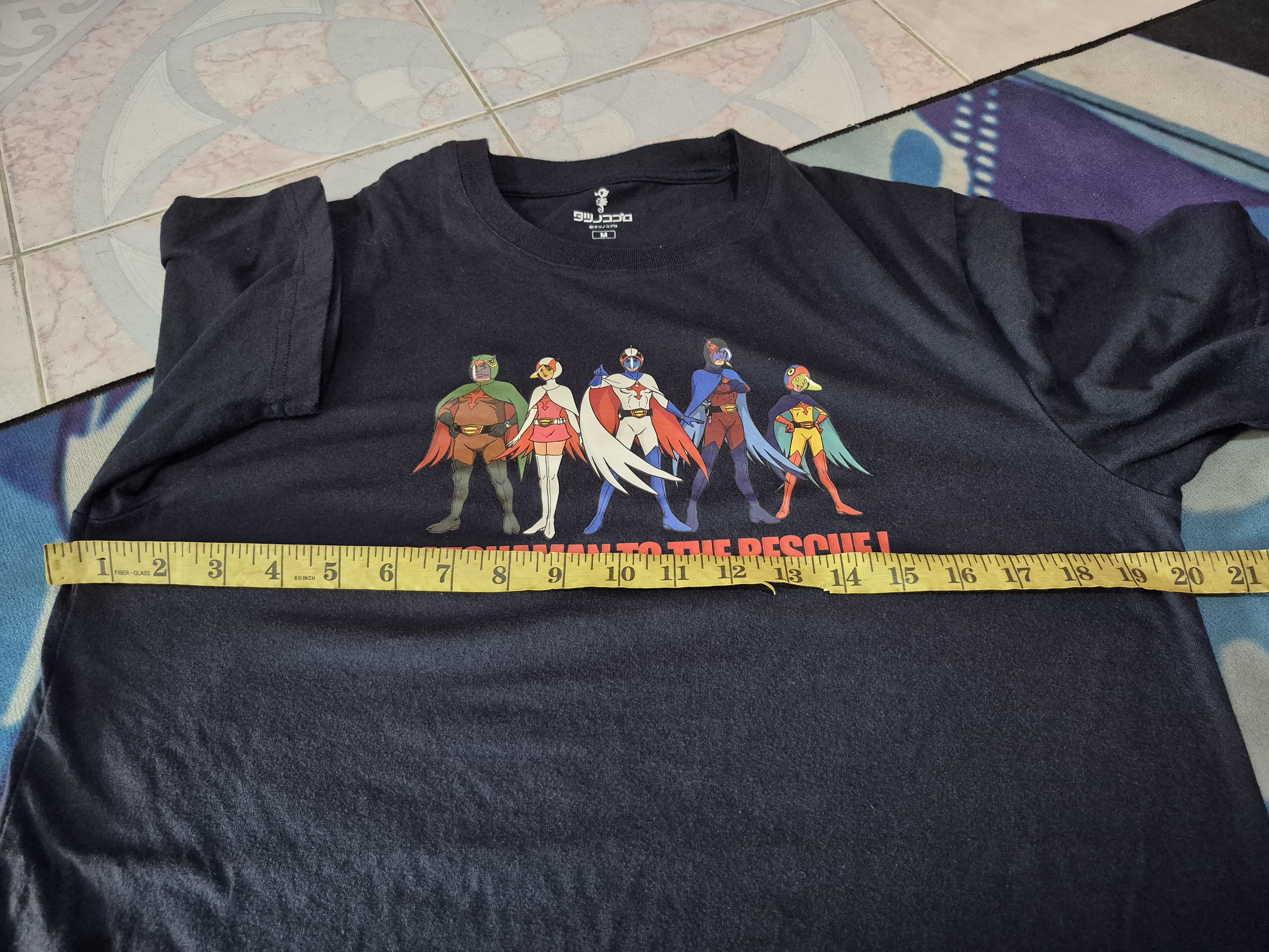 Anime 🔥 Gatchaman Japanese Anime Cartoon Sci FiTee Size US M / EU 48-50 / 2 - 8 Thumbnail