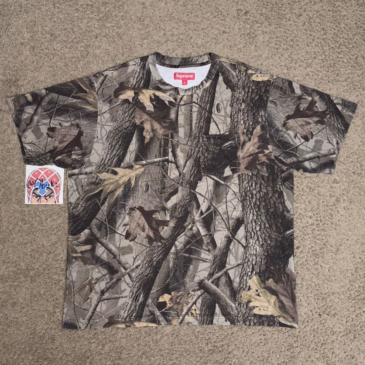 Supreme Supreme S/S Pocket Tee Realtree | Grailed