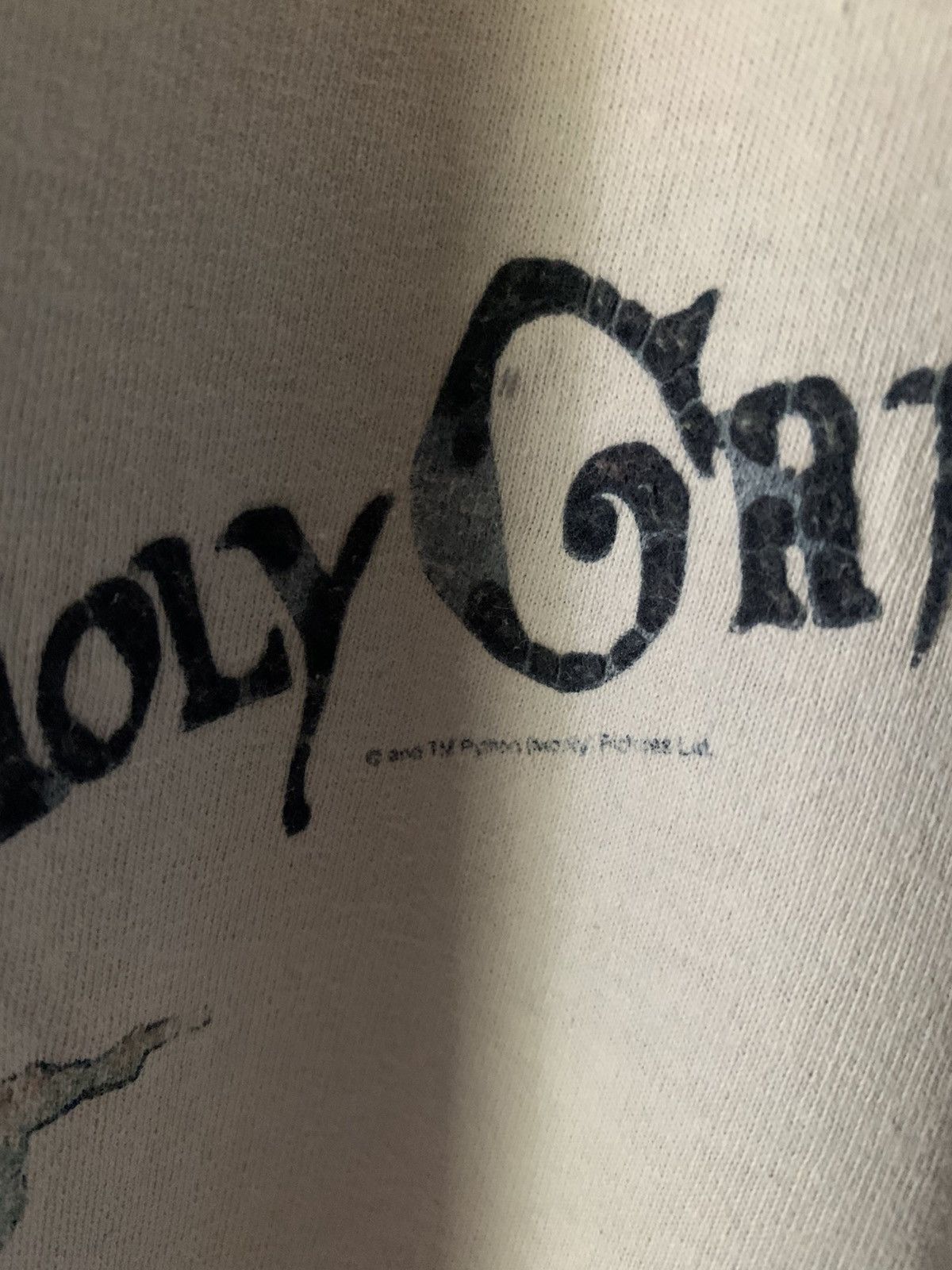 Other Rare Y2K Monty Python and the holy grail movie tee Size US XXL / EU 58 / 5 - 4 Thumbnail