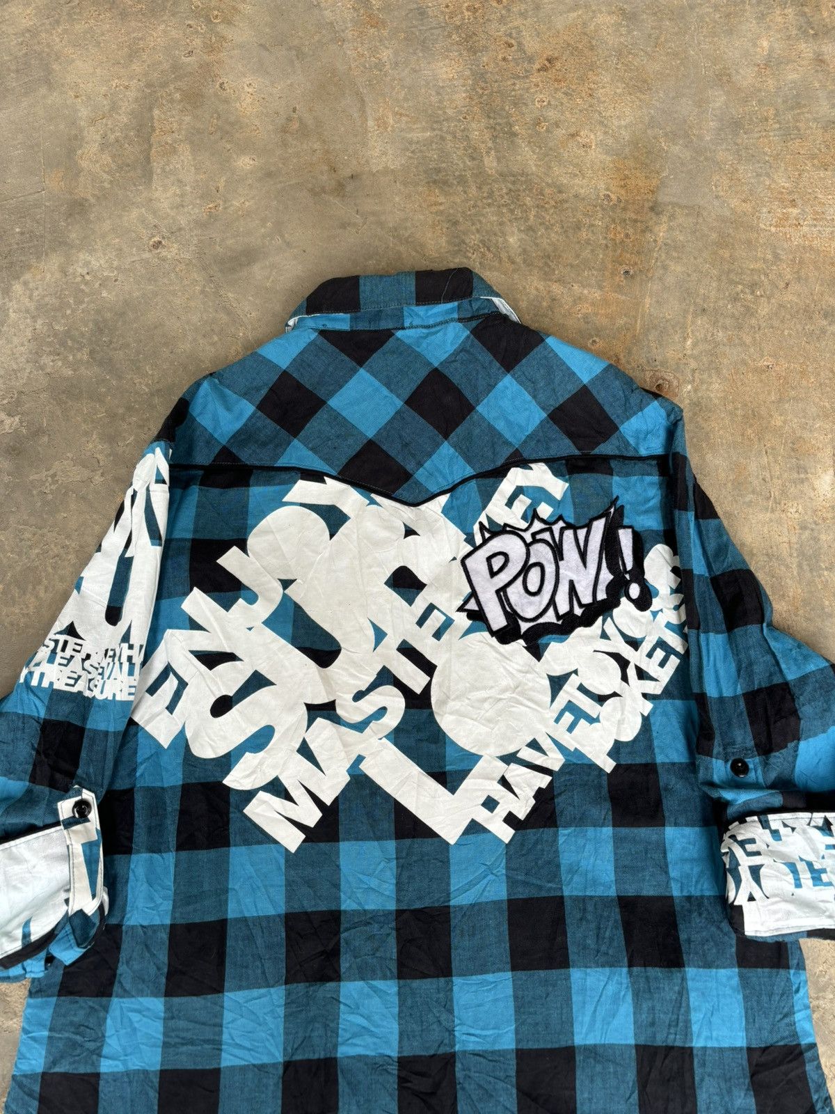 Hysteric Glamour Y2k Clone Deugfiu Ifwixwasnine Punk Style Shirt Size US L / EU 52-54 / 3 - 4 Thumbnail