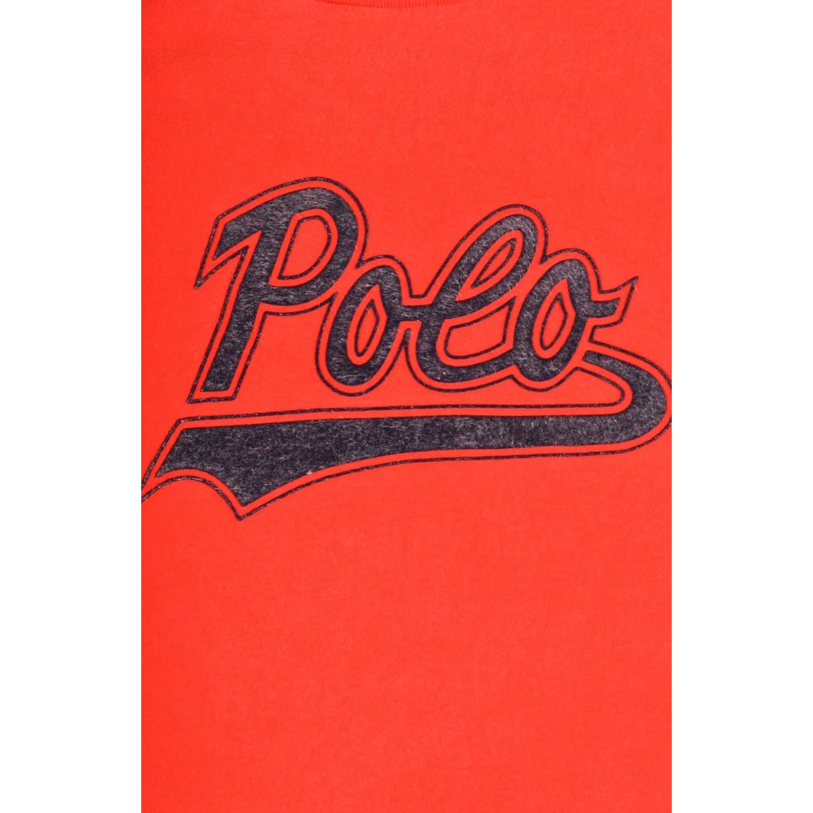 Vintage Polo Sport Big Logo Vintage Red T-Shirt Tee Made in USA Size XL Men Shirt Logo USA 100% Cotton Mens Size US XL / EU 56 / 4 - 2 Thumbnail