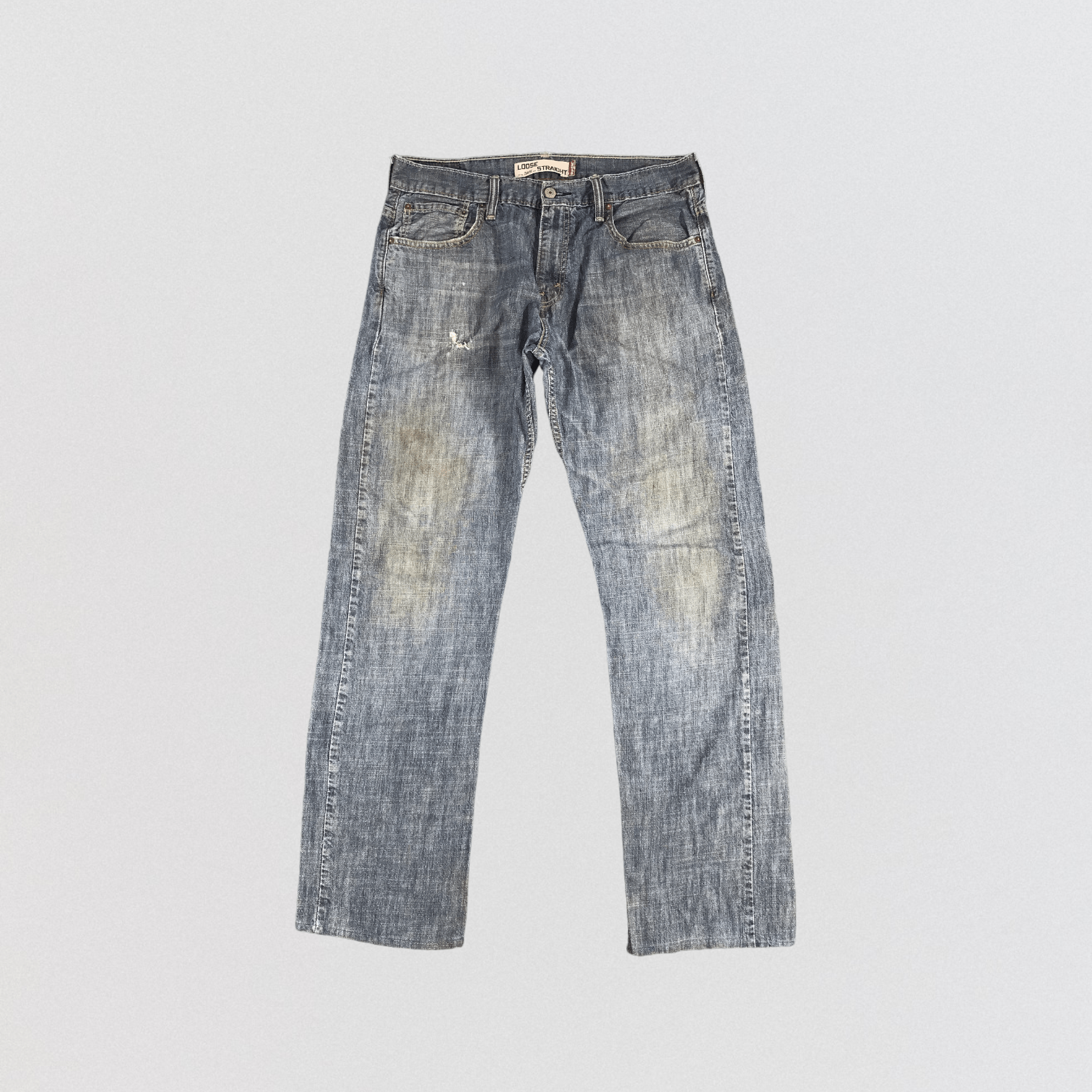 Levi's × Vintage Vintage Mud Wash Levis 569 Jeans-JM1329 Size US 35 - 1 Thumbnail