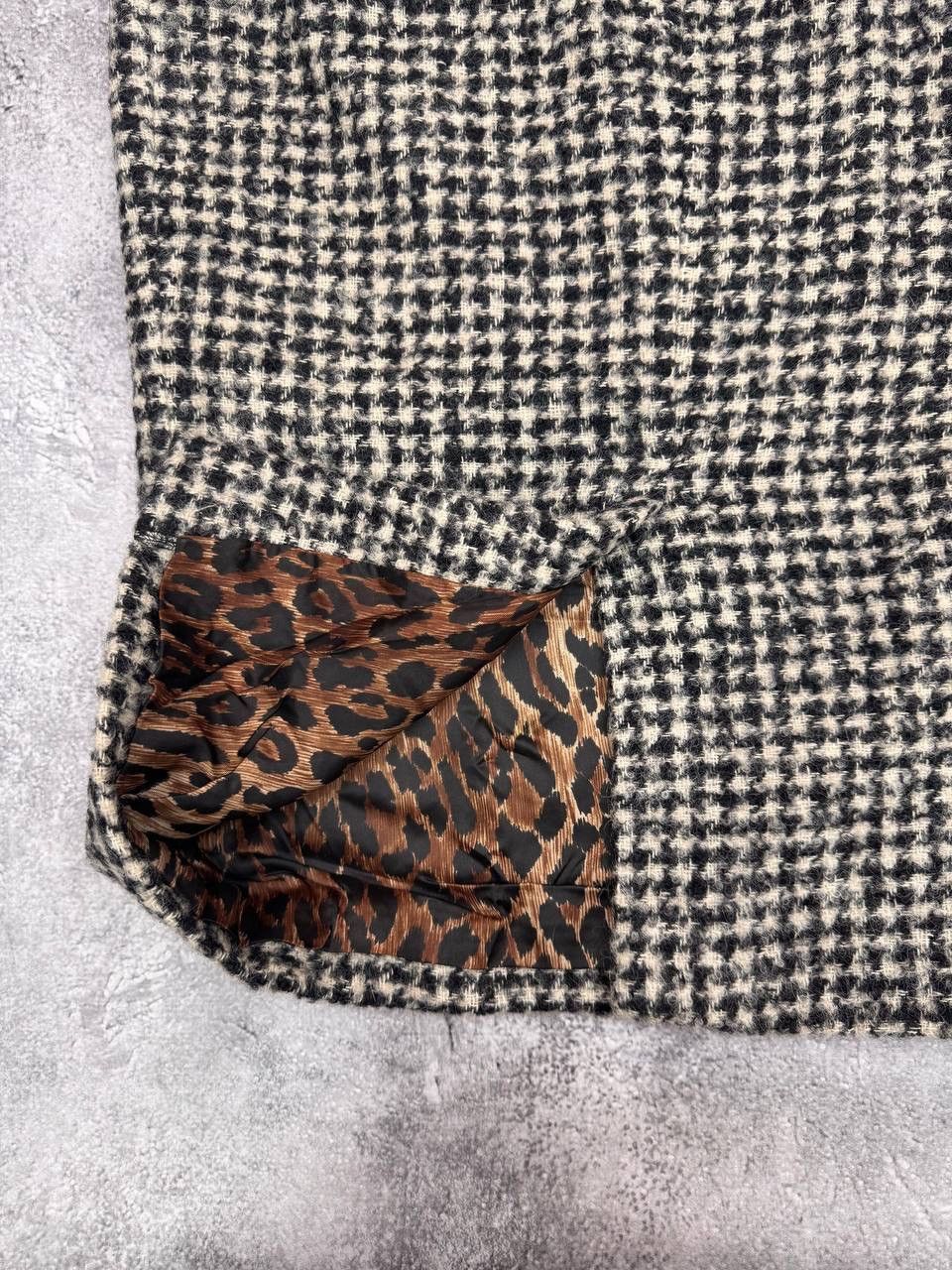 Dolce & Gabbana Dolce & Gabbana Women's Tweed Pencil Skirt Black Beige Size 25" / US 0 / IT 36 - 5 Thumbnail