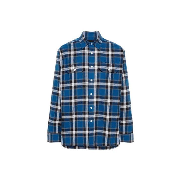 Givenchy Givenchy Plaid Long Sleeve Casual Shirt for Men Size US M / EU 48-50 / 2 - 1 Thumbnail