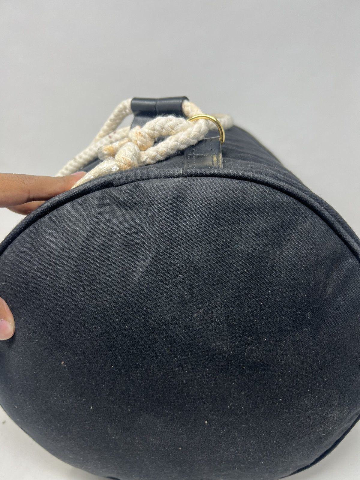 Chanel Chanel Black Drawstring Canvas Bucket Size ONE SIZE - 11 Thumbnail