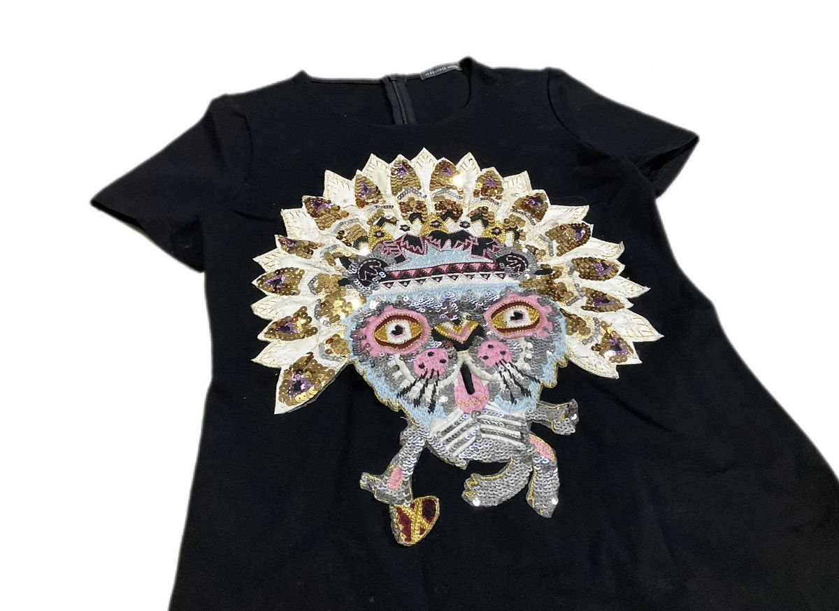 Alexander McQueen 🔥Rare Alexander McQueen Jungle Cat Sequin Dress Size S / US 4 / IT 40 - 2 Thumbnail