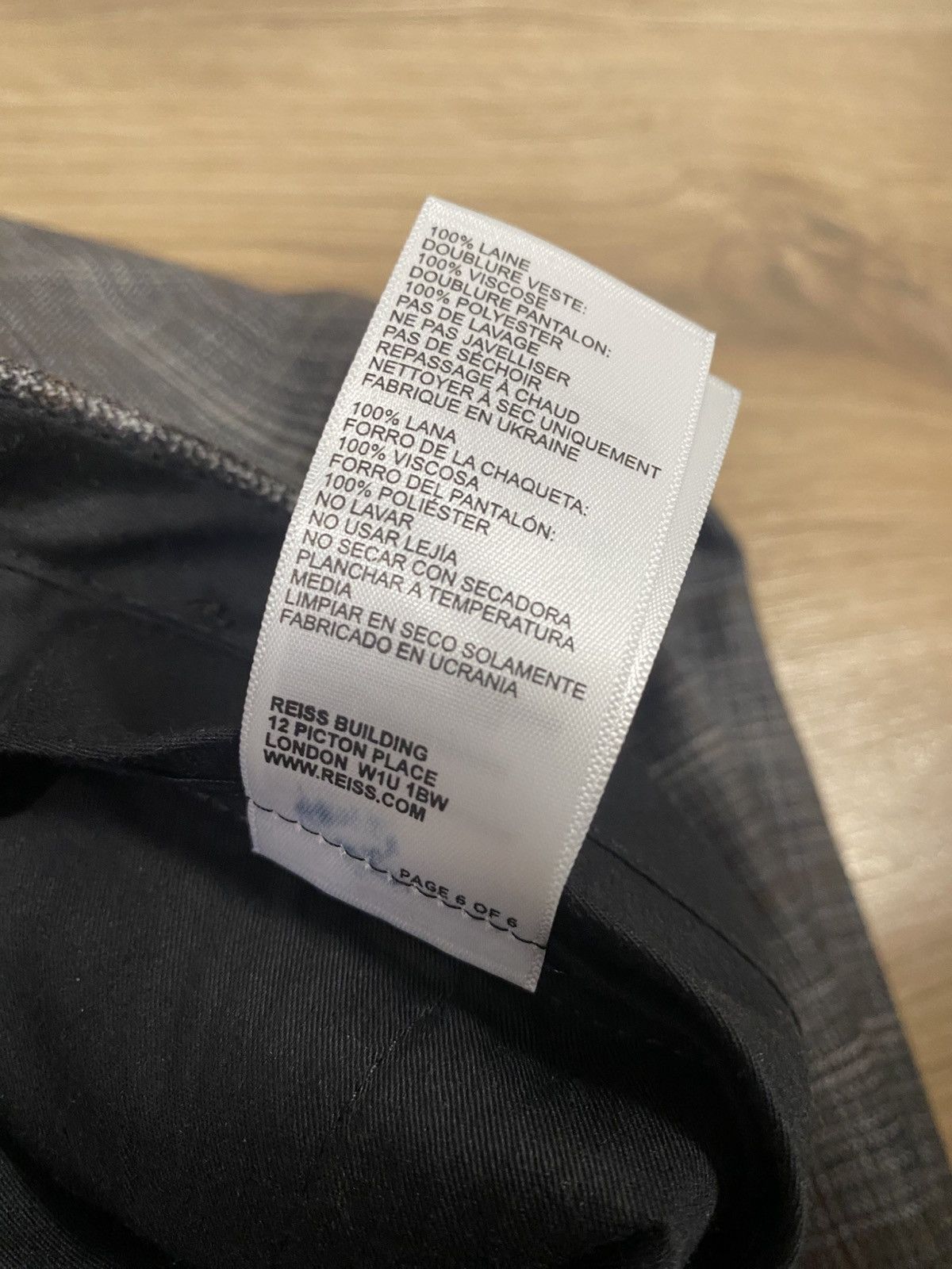 Reiss Reiss Trinity Checked Long Pants Size US 36 / EU 52 - 10 Thumbnail