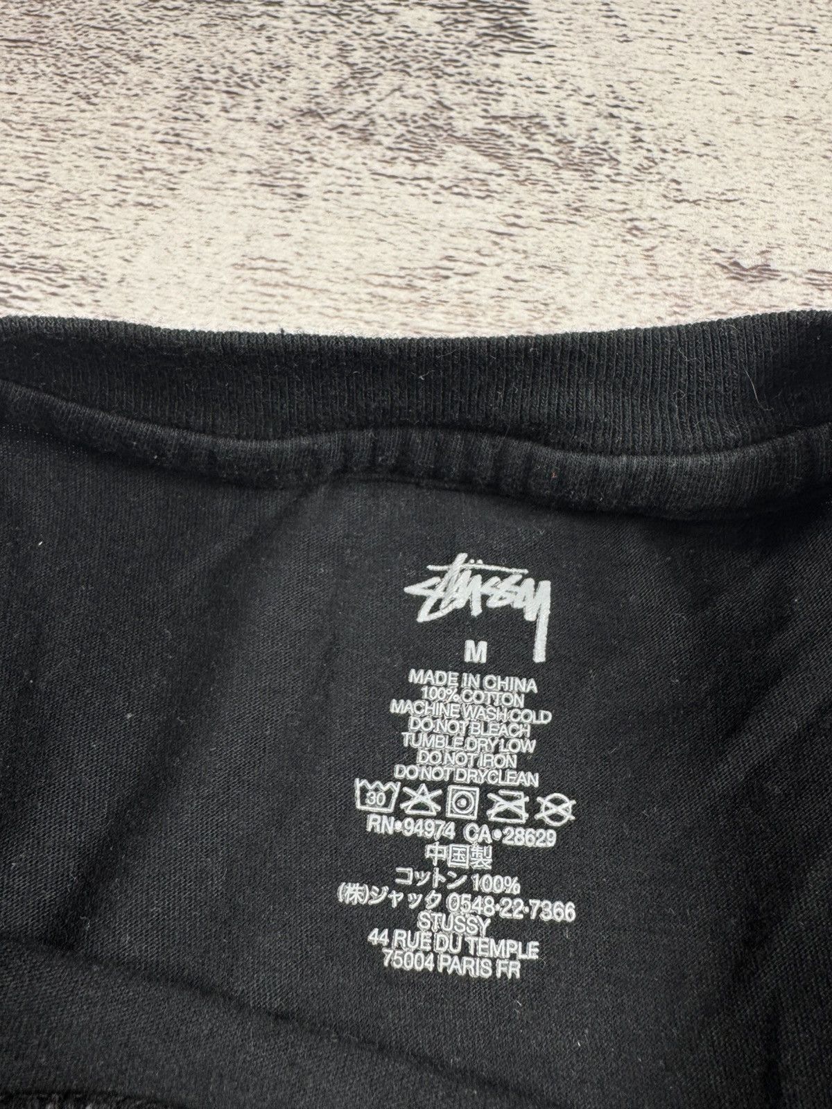 Stussy STUSSY Basic Blank USA Rap 90S Hip Hop Jersey T Shirt Tee Size US M / EU 48-50 / 2 - 9 Thumbnail