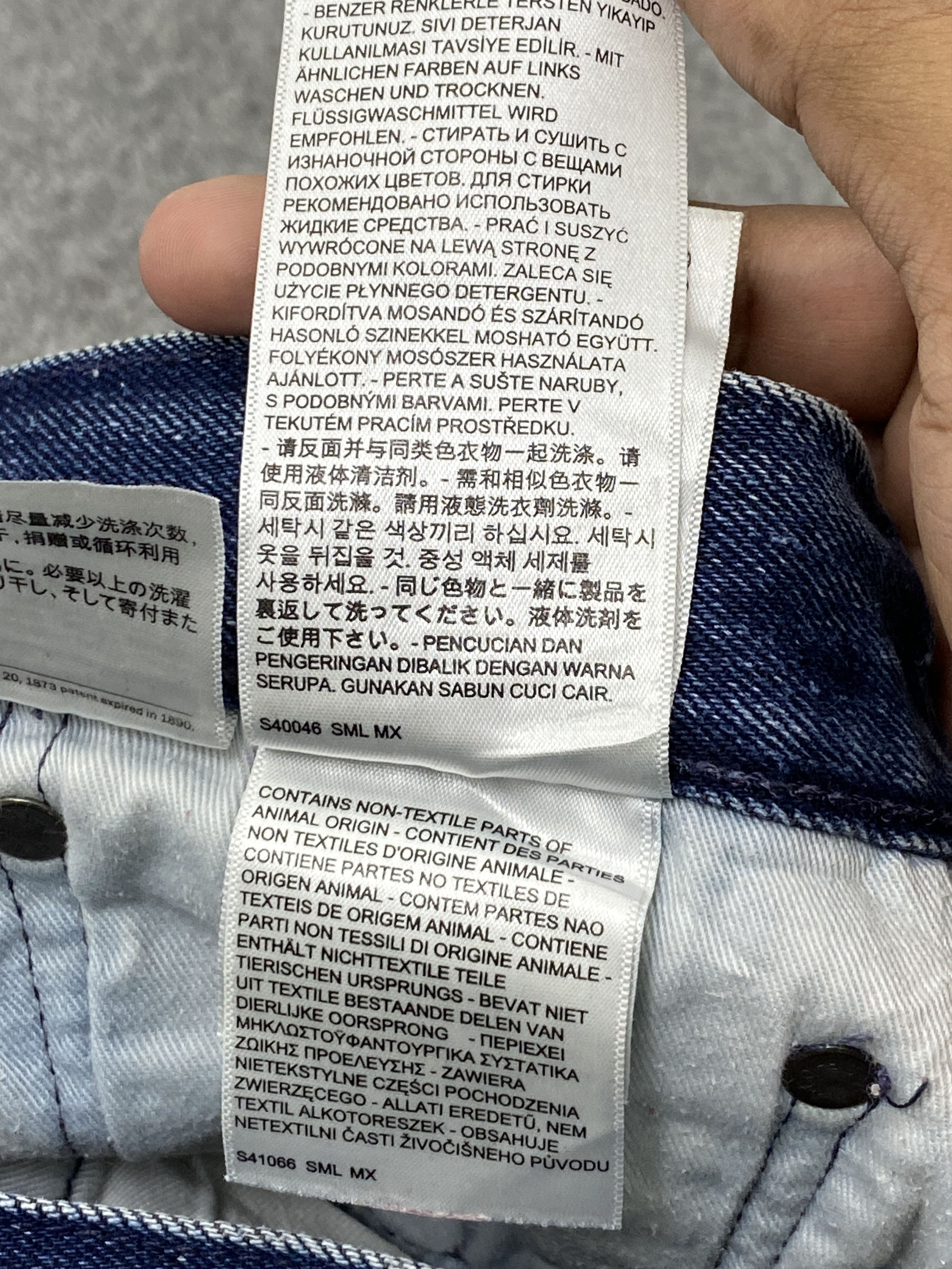 Levi's Vintage Levis 501 Faded Jeans DP2756 Size US 33 - 9 Thumbnail