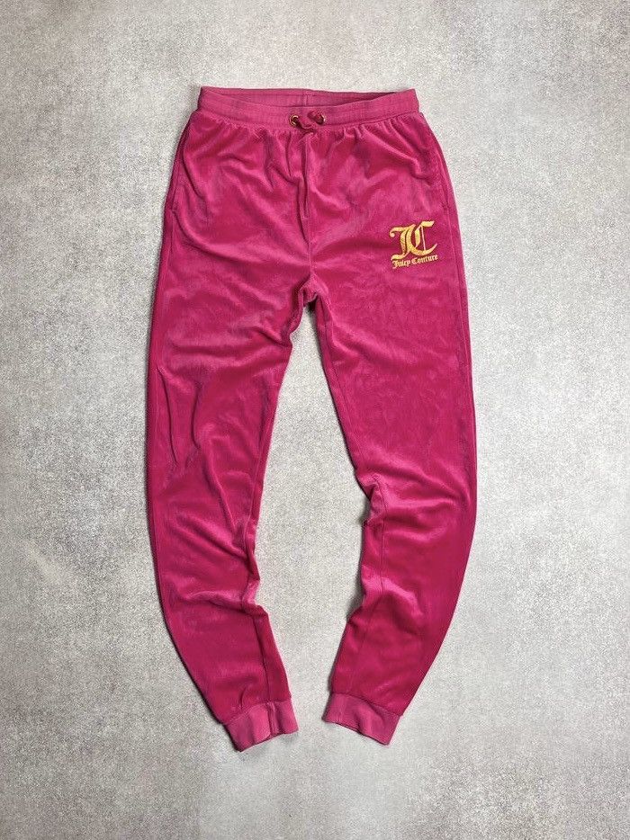 Juicy Couture × Vintage Vintage Juicy Couture Velour Big Logo Tracksuit Y2K M Size M / US 6-8 / IT 42-44 - 9 Thumbnail