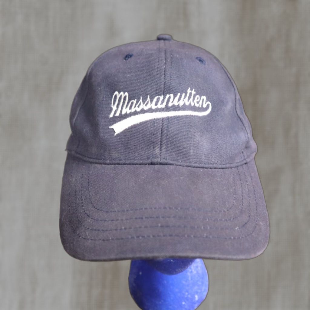 Vintage Massanutten Water Park Hat Virginia VA Blue Adult Unisex Cap Adjustable Size US M / EU 48-50 / 2 - 1 Thumbnail
