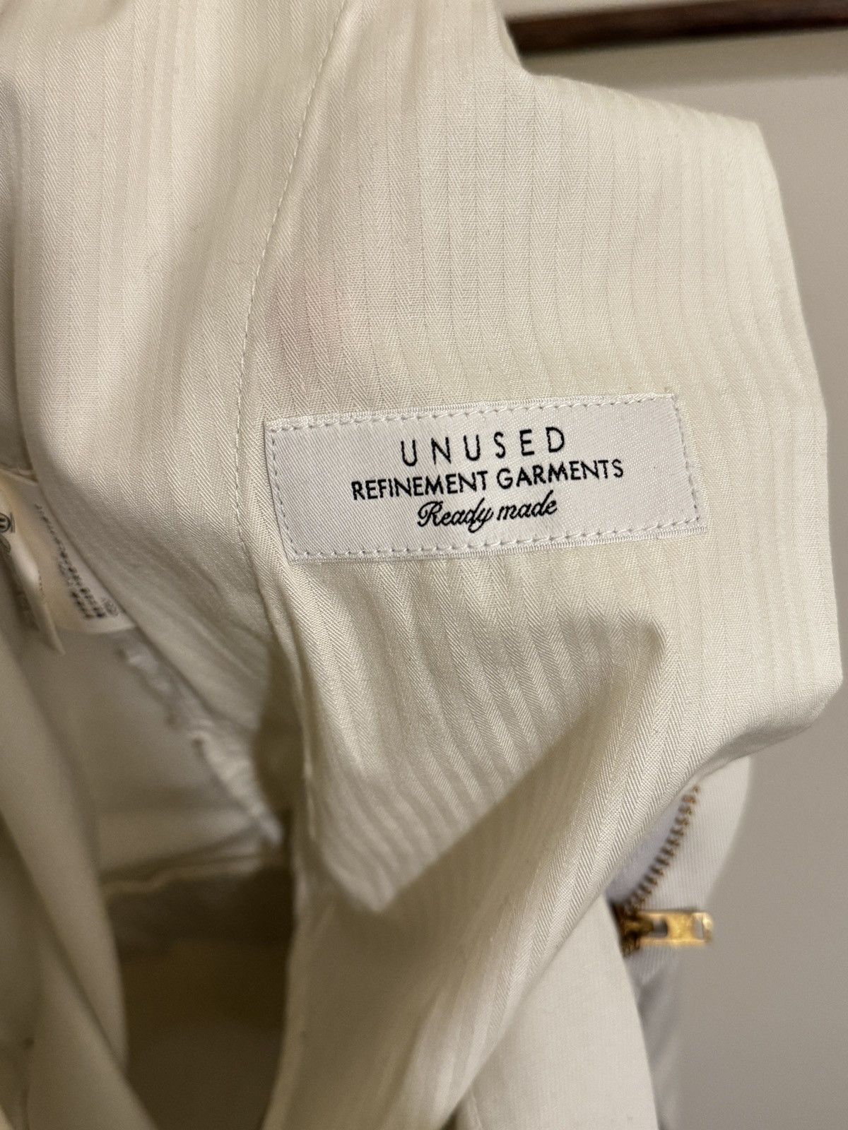 Unused UNUSED × Dickies White Work Pants (Ken Ijima style) Size US 30 / EU 46 - 5 Thumbnail