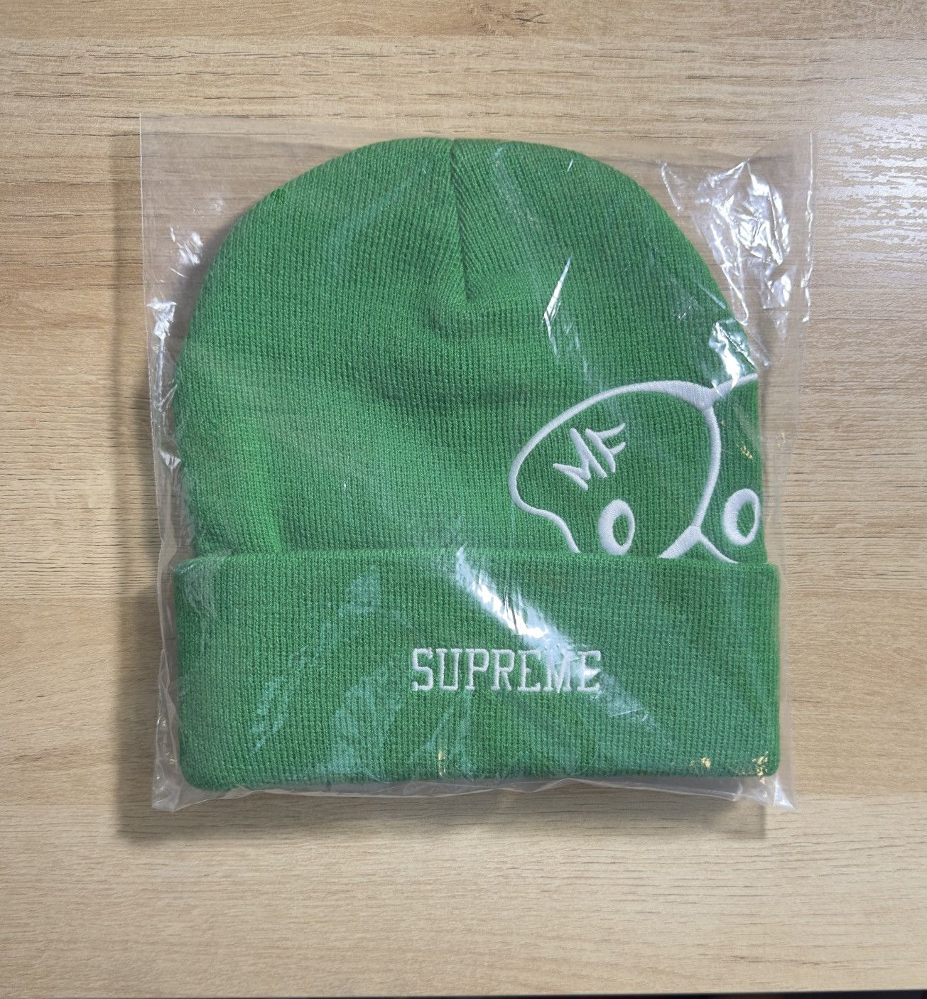 Supreme Grid Beanie Lime