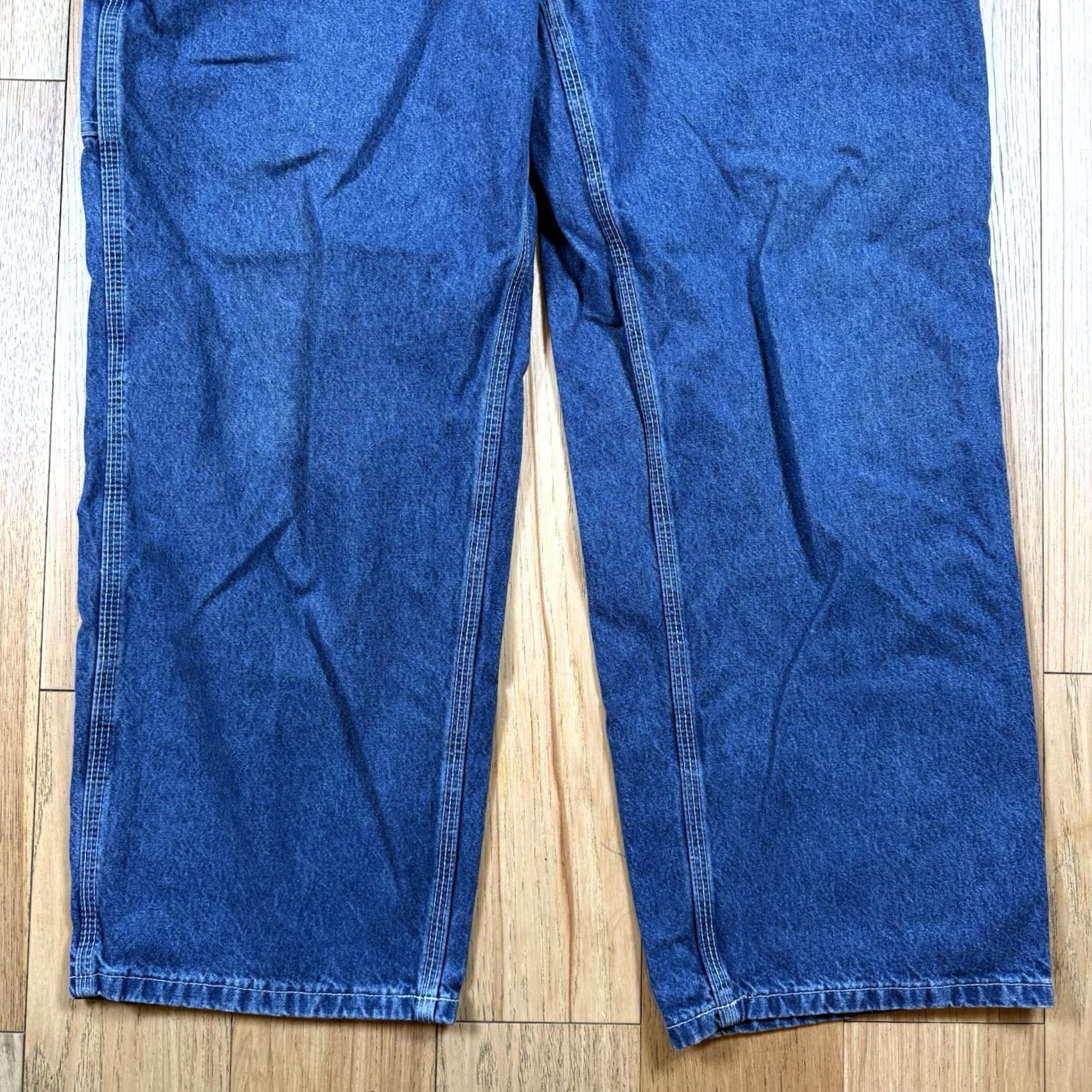 Carhartt VINTAGE Carhartt Jeans Mens 36x28 Blue Relaxed Straight Y2K Carpenter Inseam 28 B13DST Shirts? Size US 36 / EU 52 - 2 Thumbnail