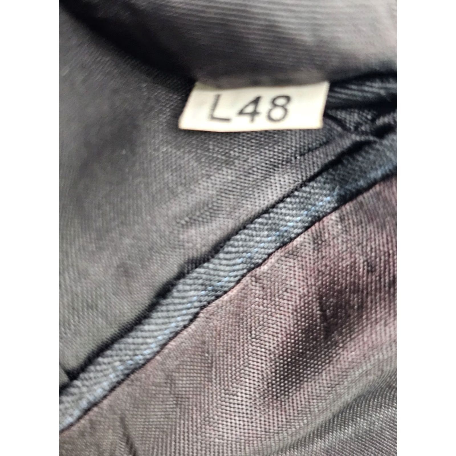 Jones New York Jones New York Wool Pinstripe Suit Men Jacket 42x29 Gray Slacks 2 Piece Vintage Not Applicable Size 48R - 6 Thumbnail
