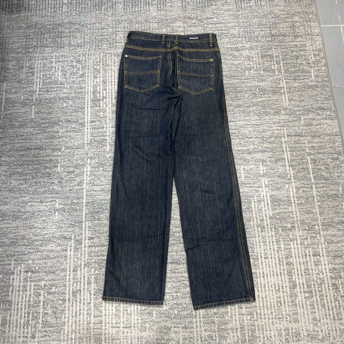 Beauty Beast × Patagonia Patagonia ☠️ Slim Straight Cut Denim Pants Mud Washed Size US 28 / EU 44 - 8 Thumbnail