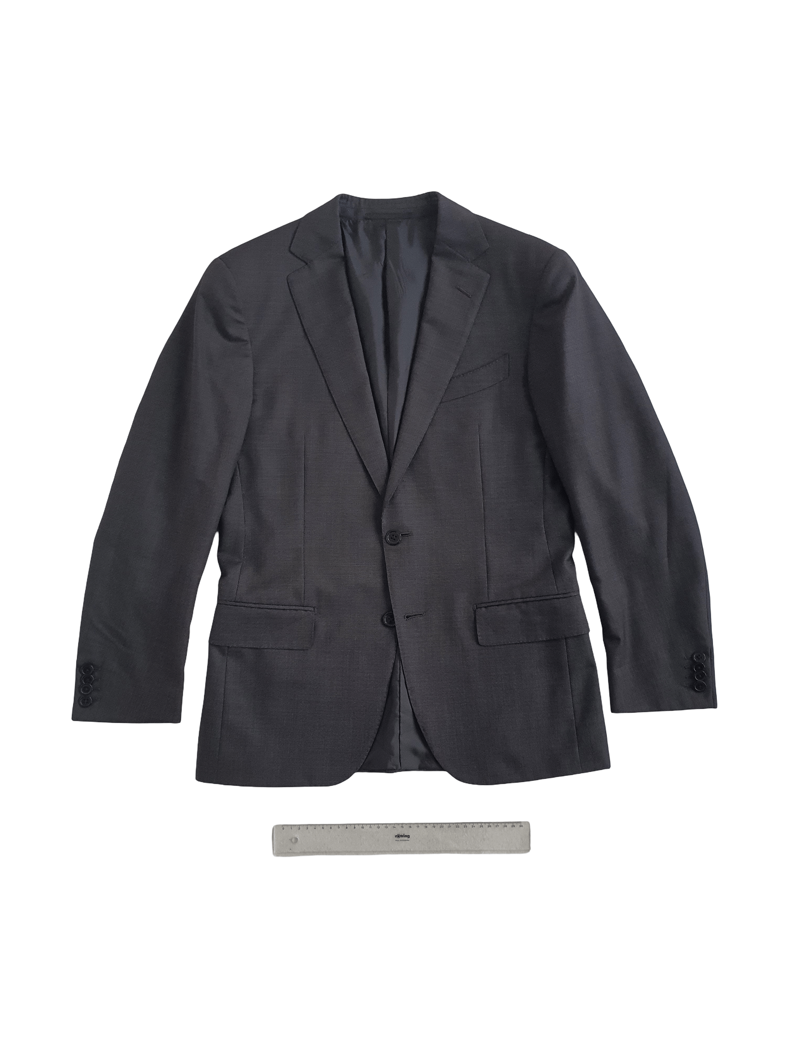 Ermenegildo Zegna ''15 MILMIL 15'' Sports Coat Suit Jacket - Gray Puppytooth Size 38S - 1 Thumbnail