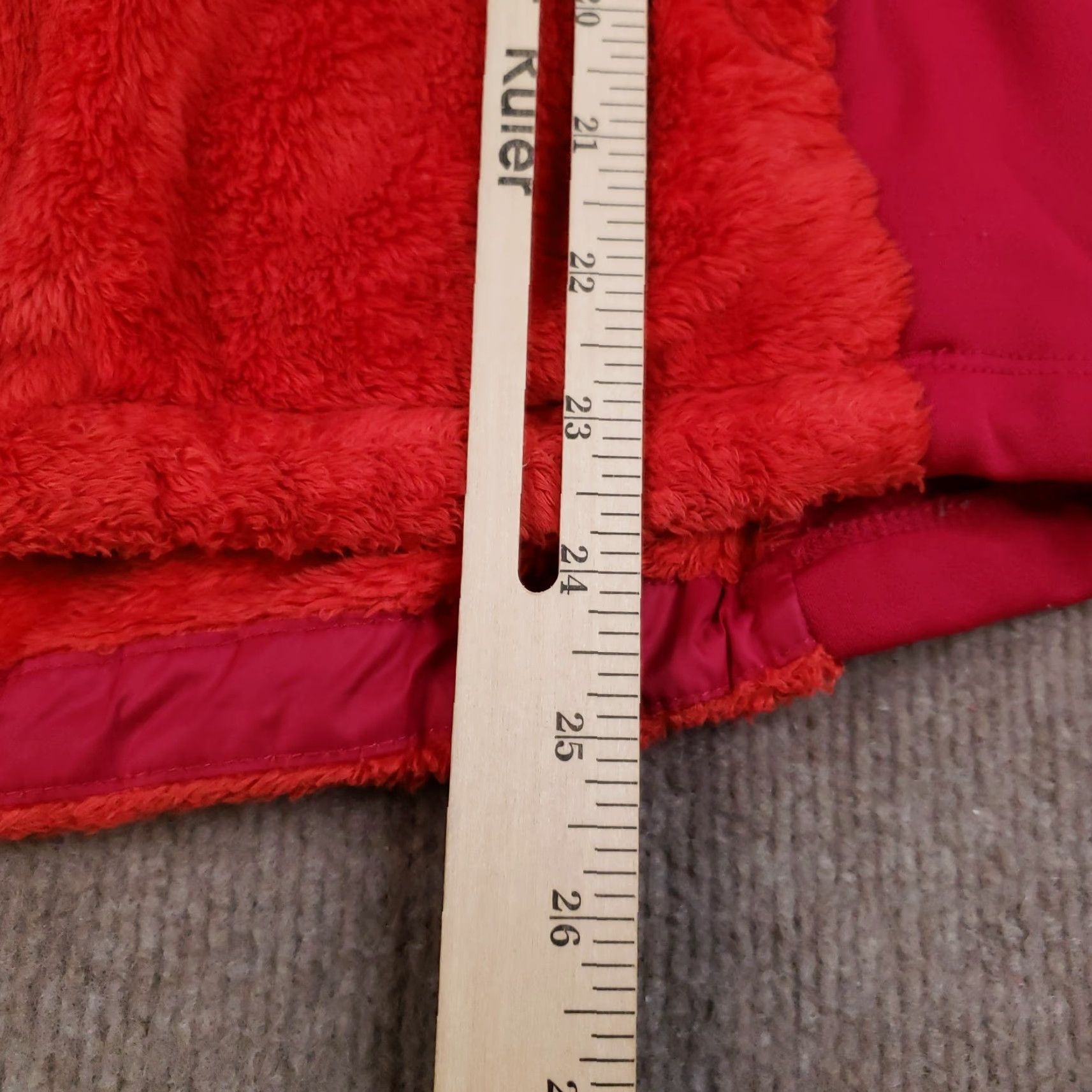 The North Face VINTAGE? No. The North Face Tech Osito Jacket Womens Medium Orange Fuzzy Fleece Full Zip Outdoors Size M / US 6-8 / IT 42-44 - 4 Thumbnail