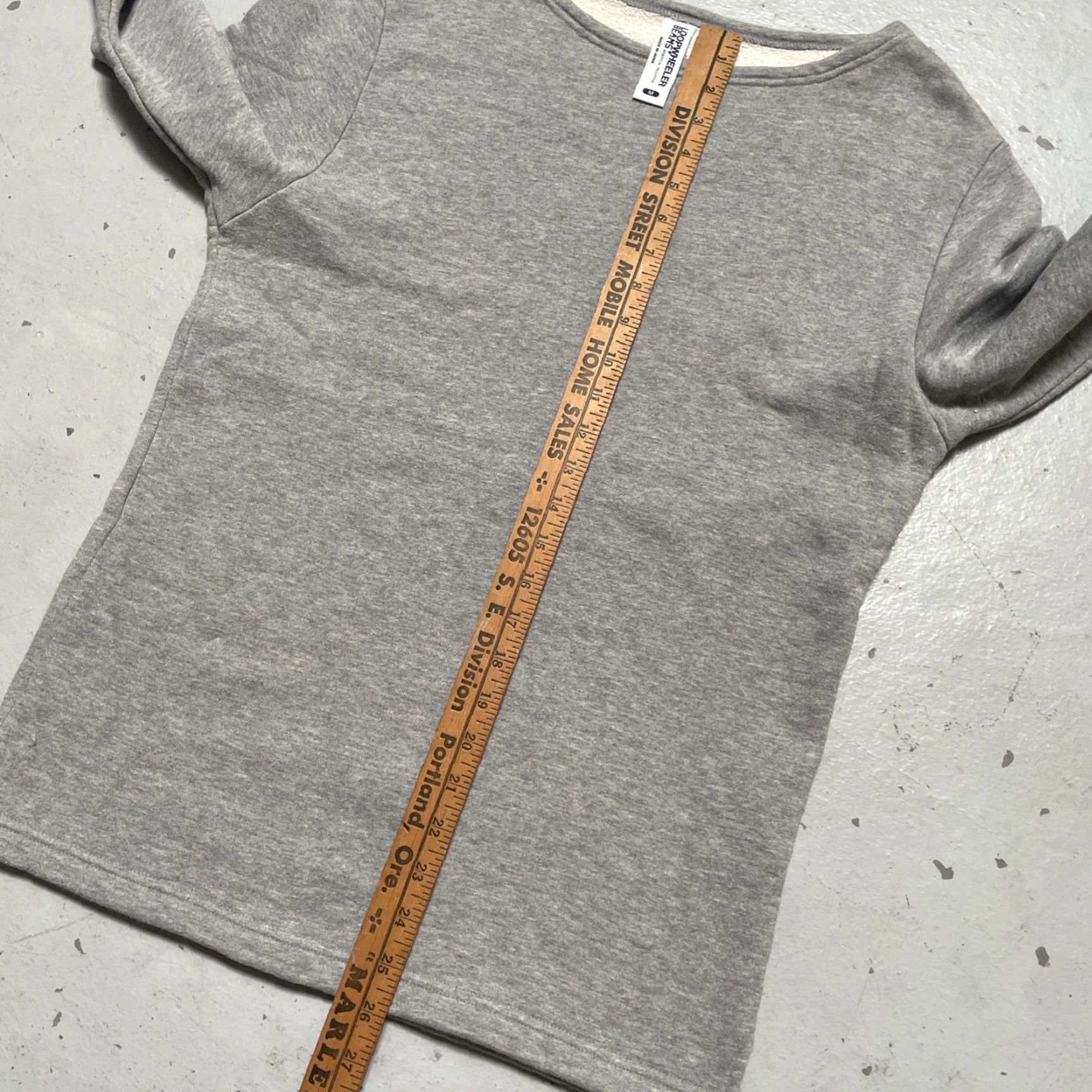 Beams Plus Beams Plus x LOOPWHEELER Sweatshirt Made In Japan Medium Unisex Adults M Gray Pullover Vintage? Size US M / EU 48-50 / 2 - 4 Thumbnail