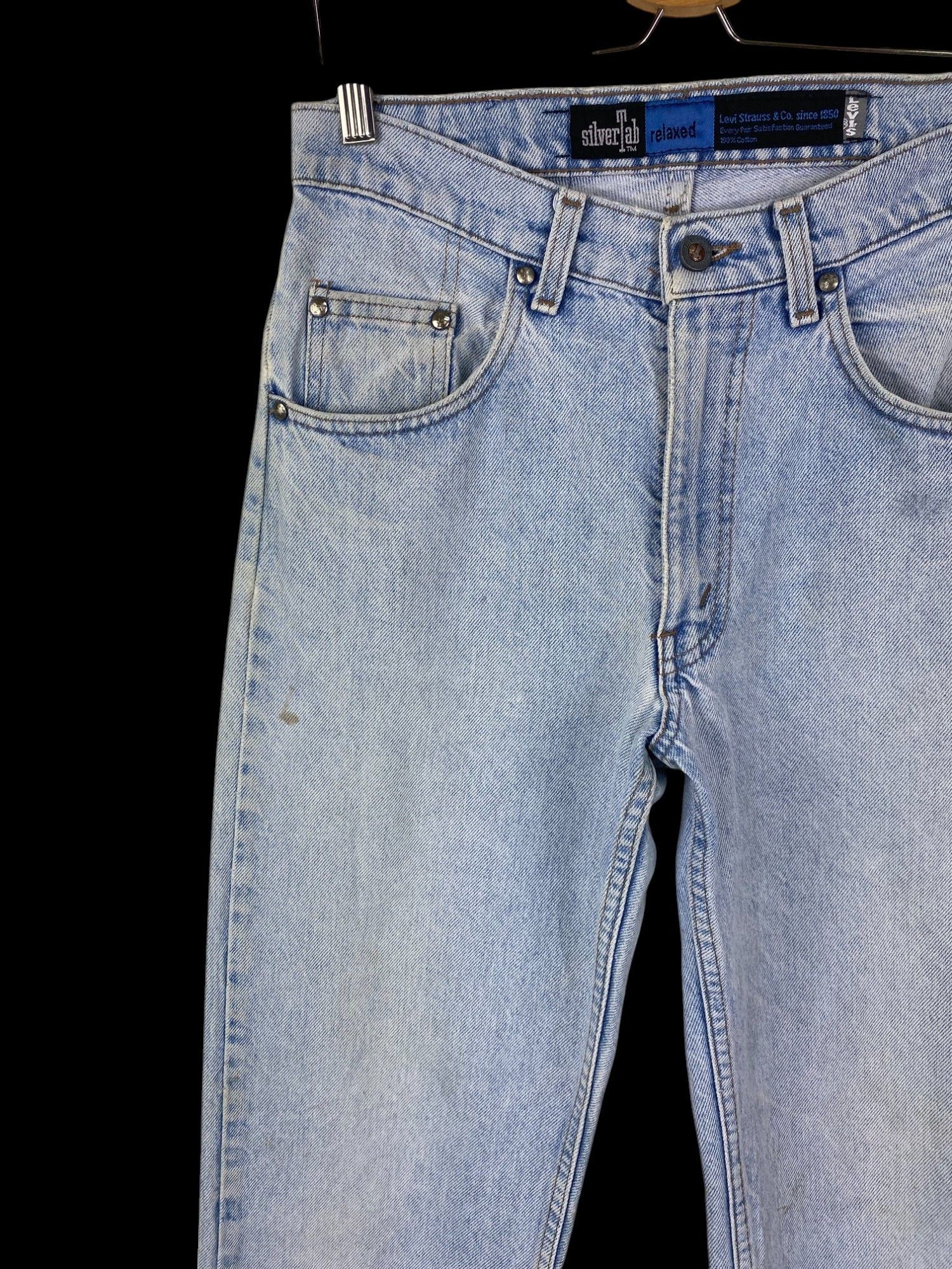 Levi's Vintage Levis Silvertab Relaxed Tapered leg USA 549 buttom Size US 29 - 4 Thumbnail