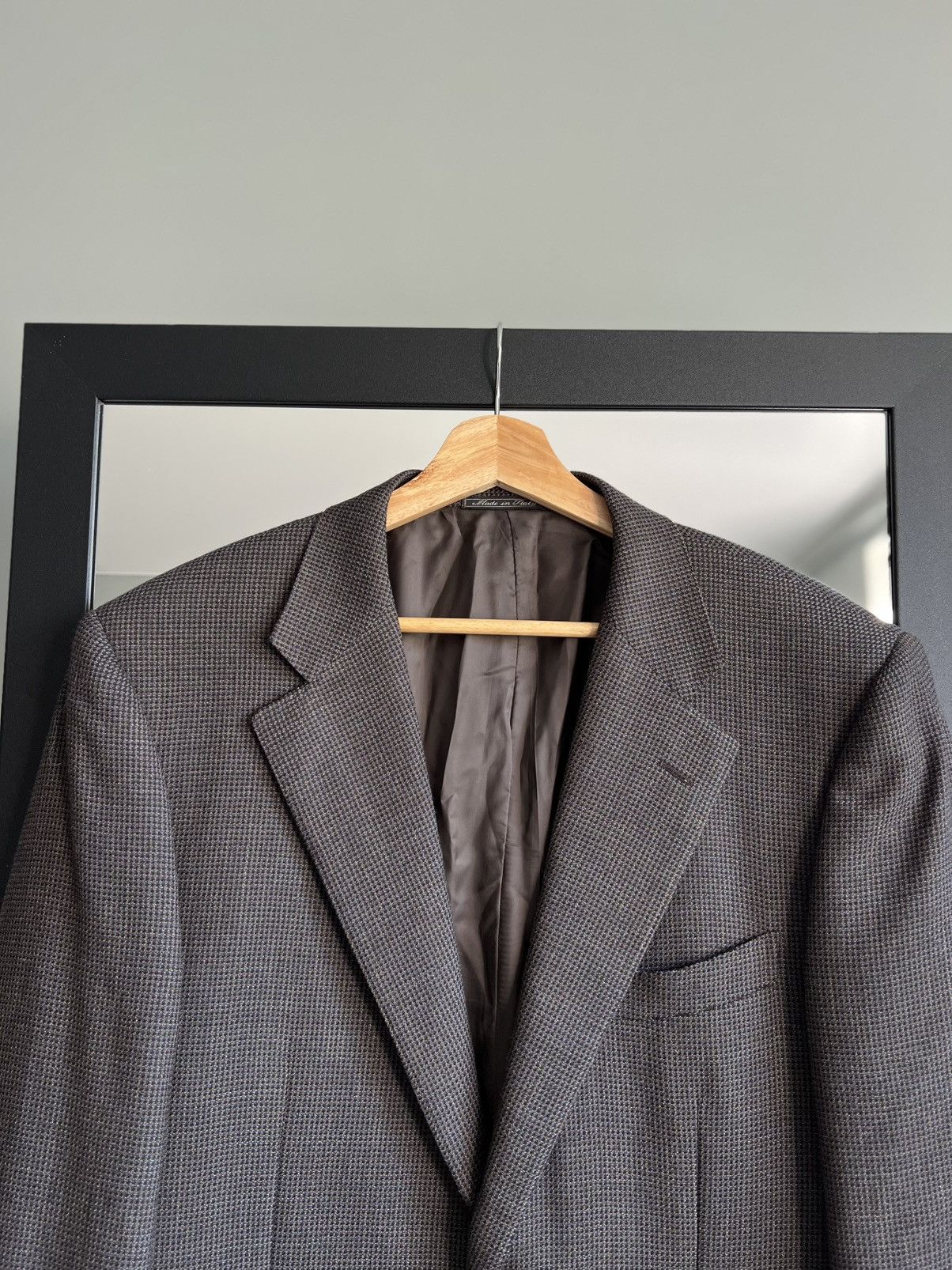 Corneliani Corneliani Italy Vintage Virgin Wool 100% Blazer Size 50R - 2 Thumbnail