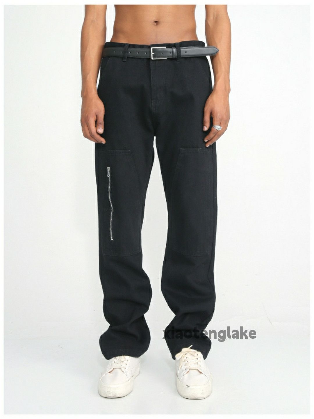 Designer × Japanese Brand × Vintage utility zipper skate hiphop punk carpenter pants Size US 30 / EU 46 - 4 Thumbnail