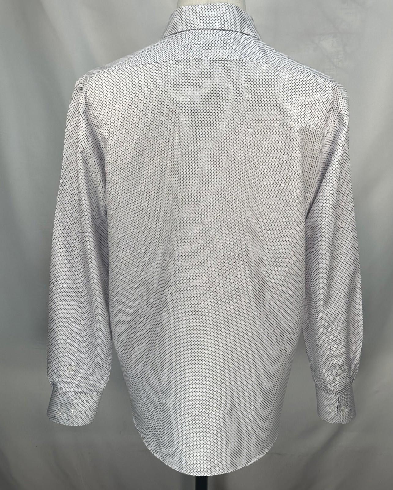 Calabrese Calabrum Modern Fit Button Up Shirt Purple Men's L 16-16.5 Size US L / EU 52-54 / 3 - 2 Thumbnail
