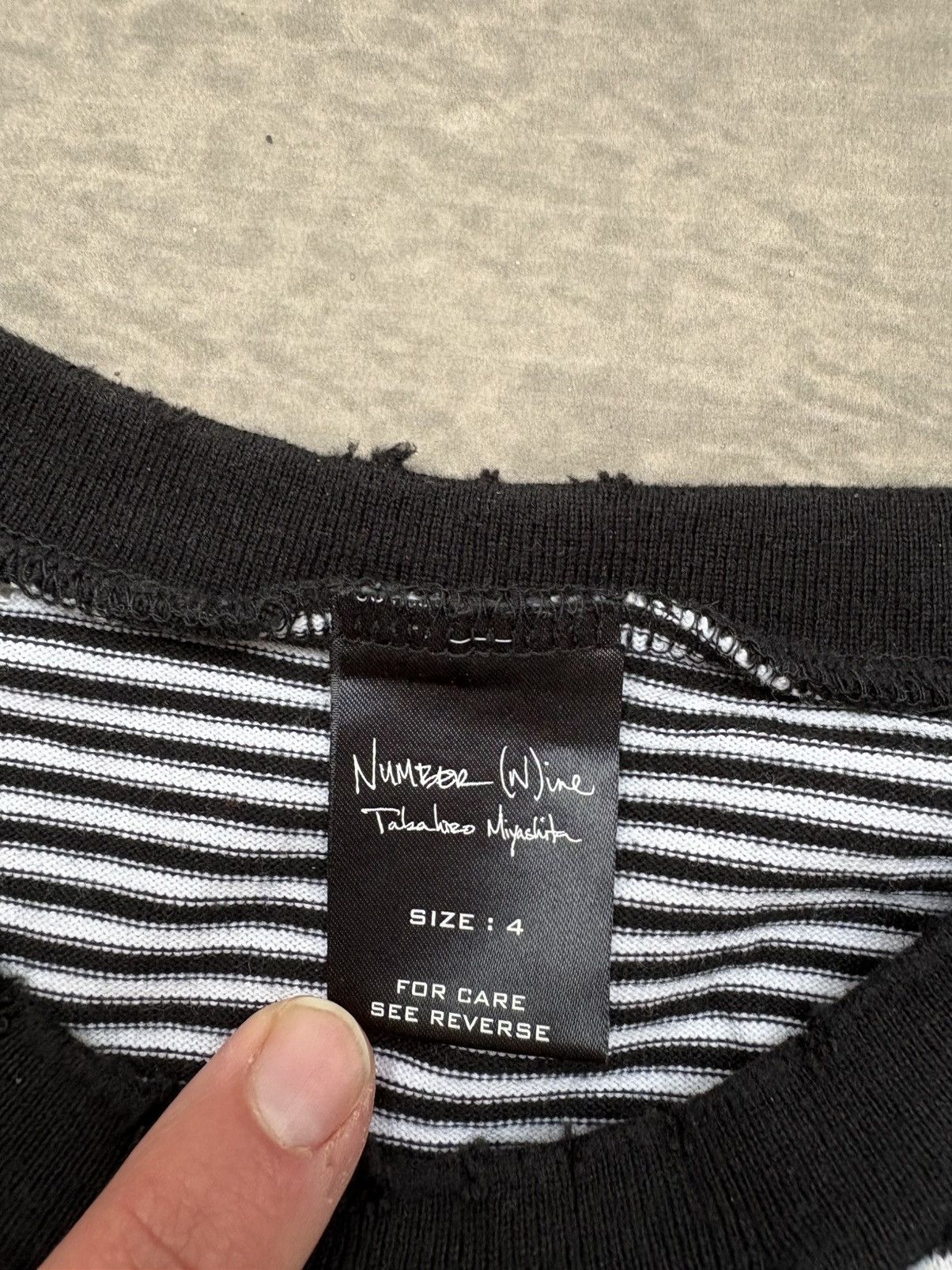 Number (N)ine Number nine S/S 2005 nightcrawler longsleeve Size US L / EU 52-54 / 3 - 2 Thumbnail