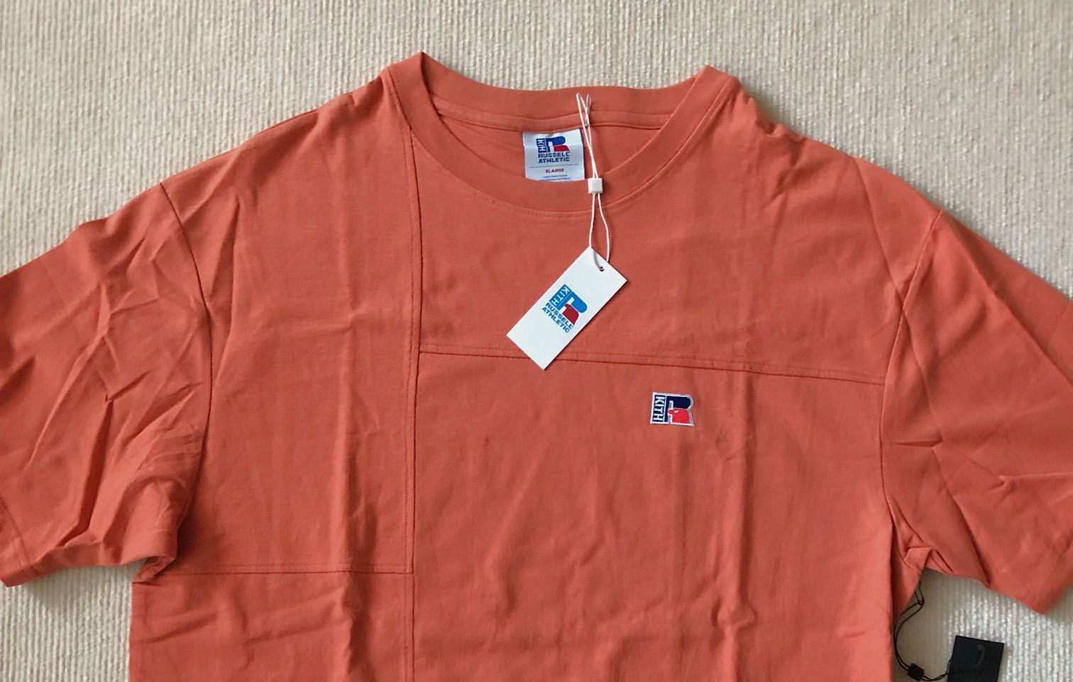 Kith Kith x Russell Athletic Reverse Patch T-Shirt Size US XL / EU 56 / 4 - 2 Thumbnail
