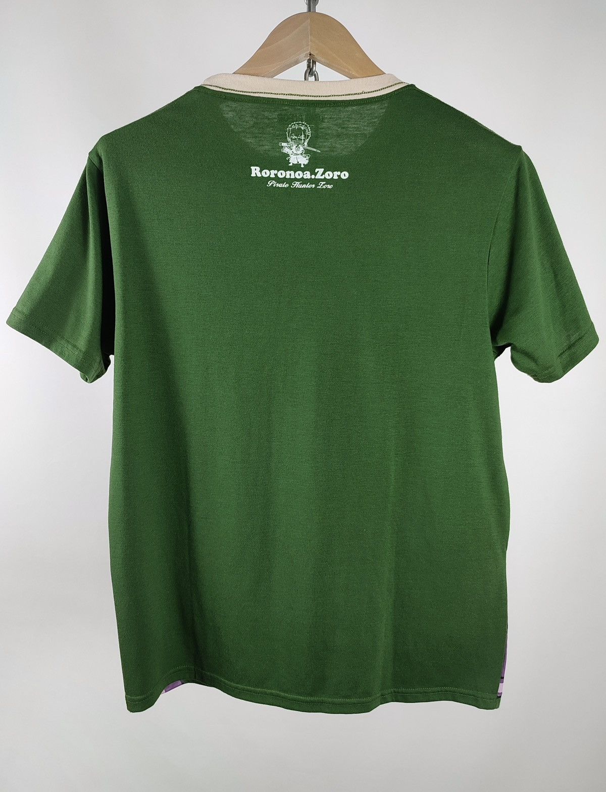 Anime Y2K One Piece Roronoa Zoro Print Anime T-Shirt Size US M / EU 48-50 / 2 - 5 Thumbnail