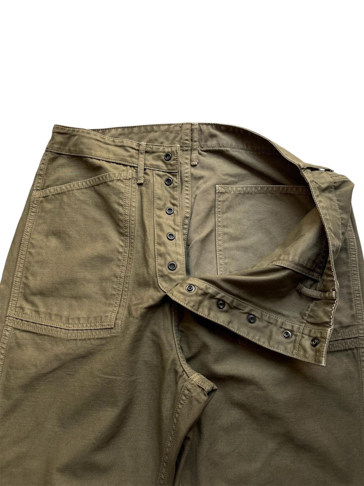 Kapital 2000s Kapital fatigue reversible pants Size US 30 / EU 46 - 4 Thumbnail