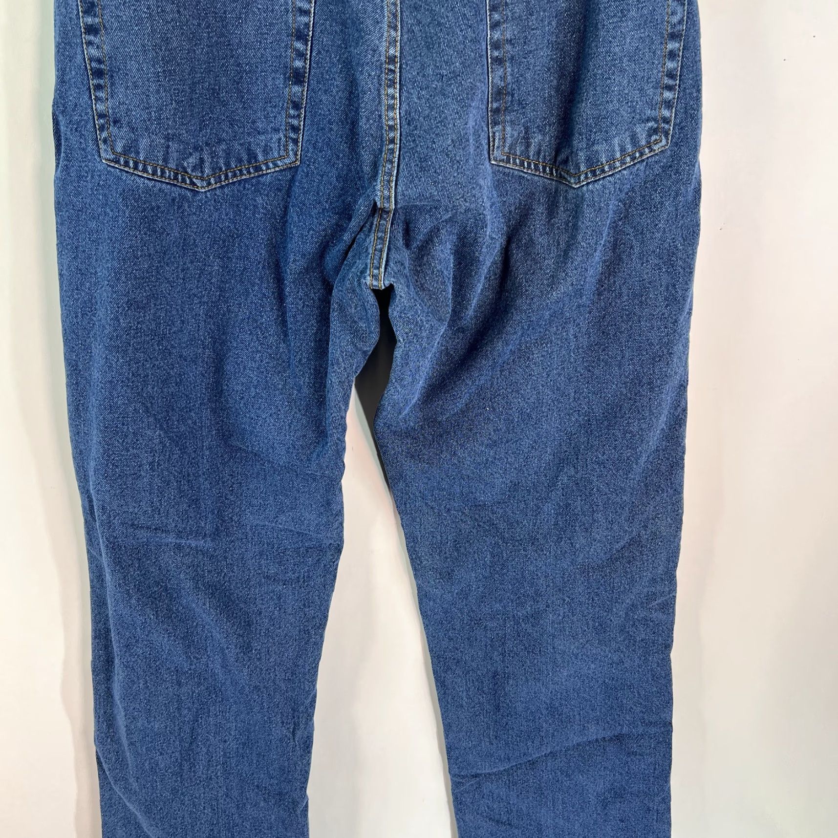 Vintage Field N' Forest Mens High Rise Lined Straight Leg Blue Denim Jeans Size 36X34 Size US 36 / EU 52 - 6 Thumbnail