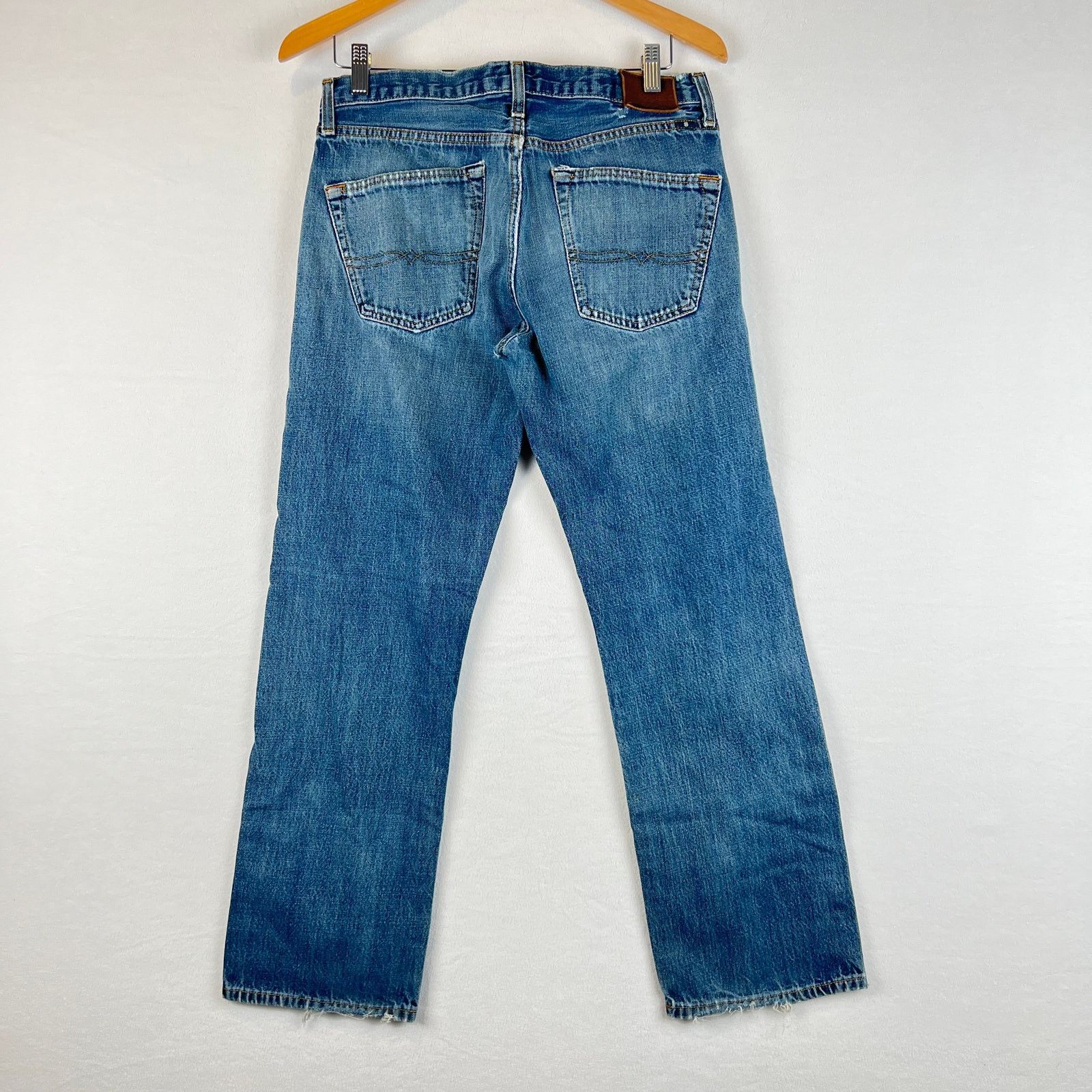 Lucky Brand Lucky Brand Jeans Men 32x30 Blue 221 Straight Mid Rise Denim Size US 32 / EU 48 - 3 Thumbnail