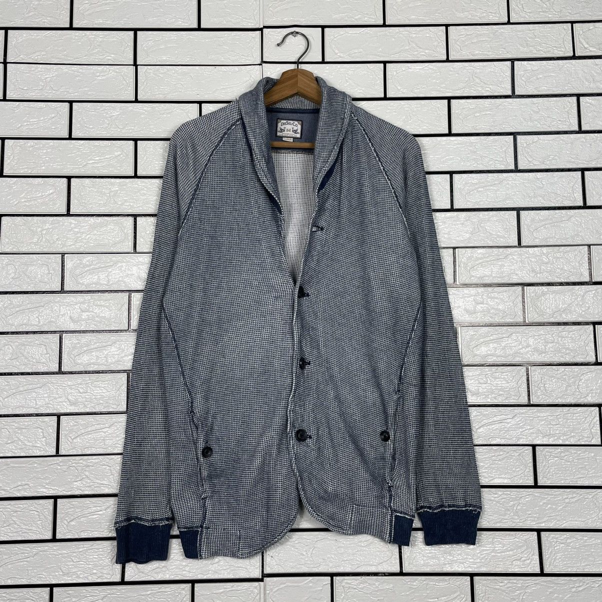 Diesel Diesel Light Sweater Jacket Size US S / EU 44-46 / 1 - 1 Thumbnail
