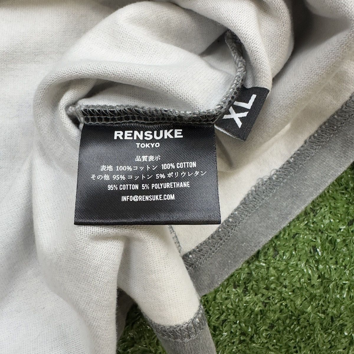 Japanese Brand Rensuke Tokyo Heat Sensitive Tee T-Shirt XL Gray Japan Size US XL / EU 56 / 4 - 4 Thumbnail