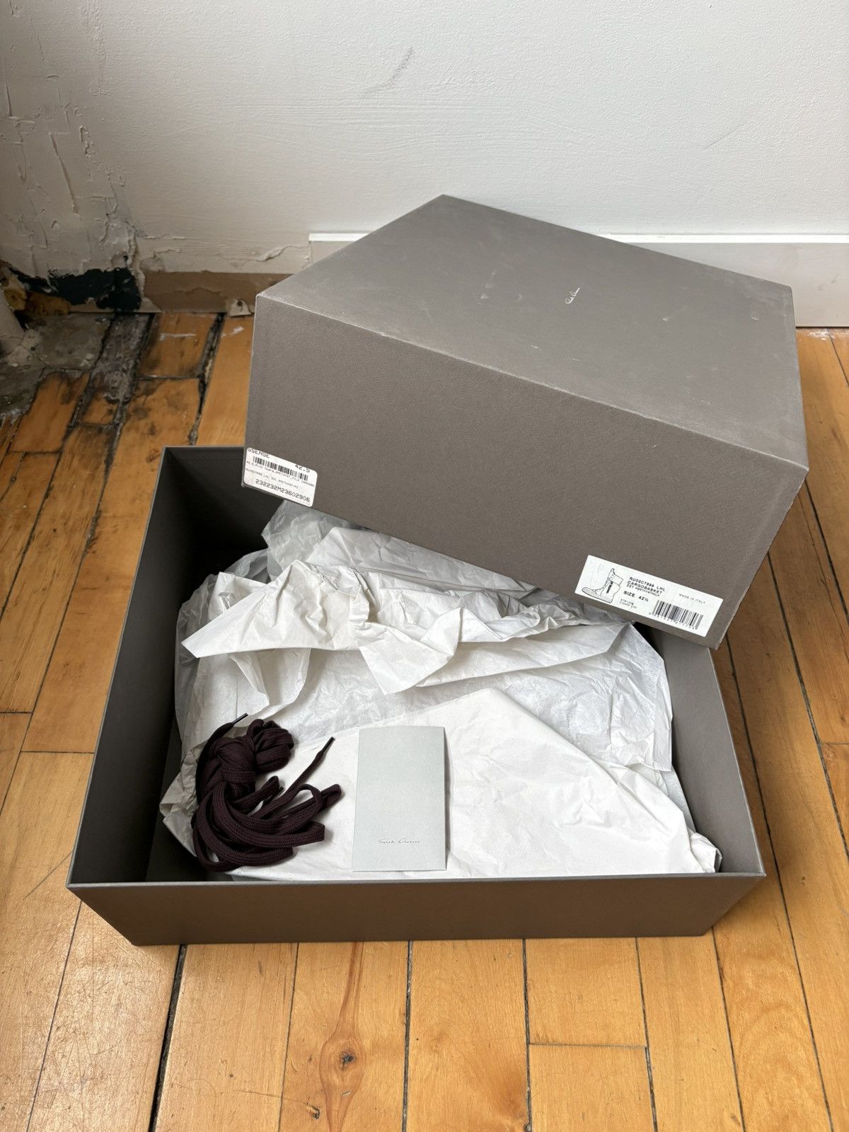 Rick Owens Rick Owens FW23 "Luxor" Amethyst Pony Hair Cargo Geobasket Size US 9.5 / EU 42-43 - 10 Thumbnail
