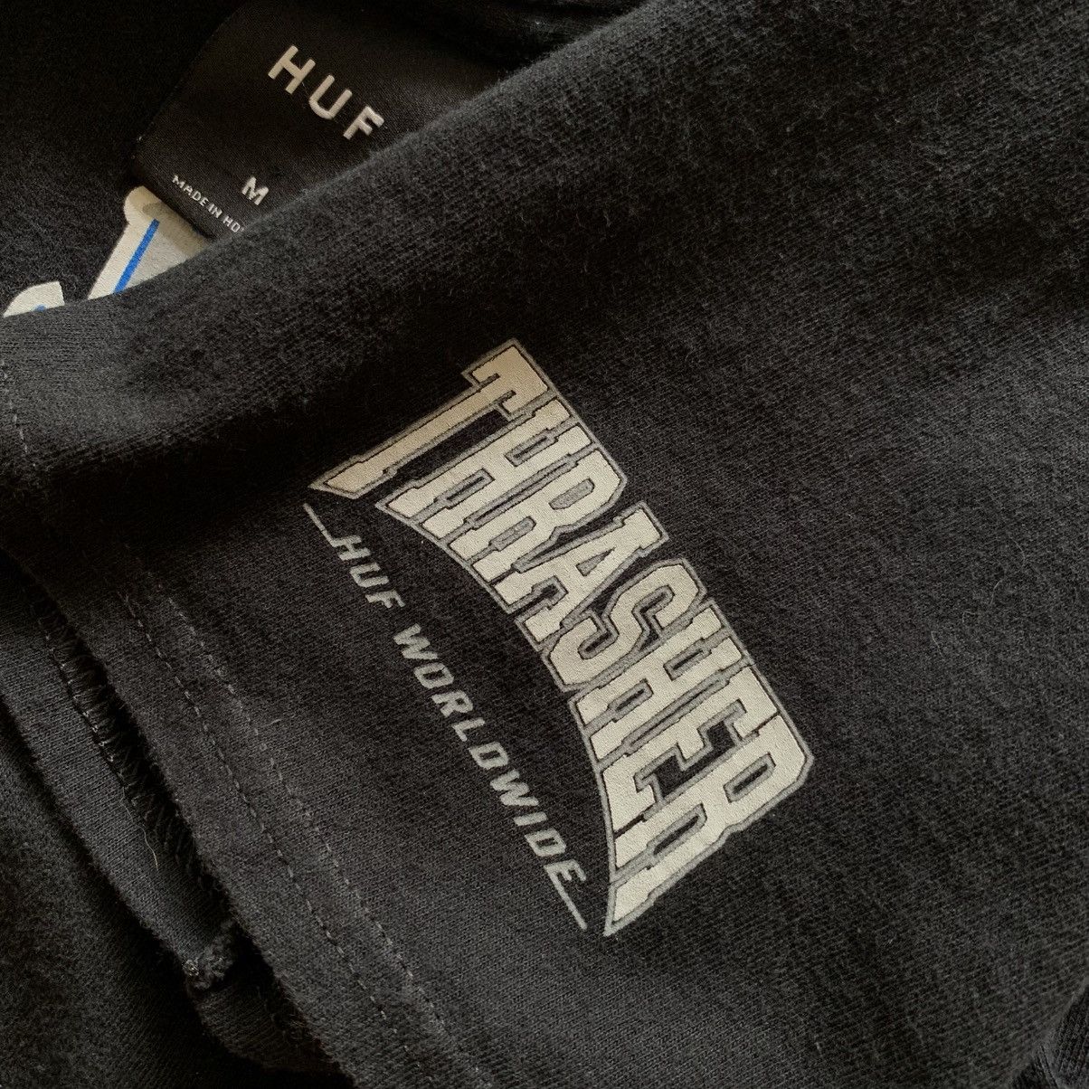 Huf × Thrasher HUF Worldwide X Thrasher T-Shirt Size US M / EU 48-50 / 2 - 3 Thumbnail