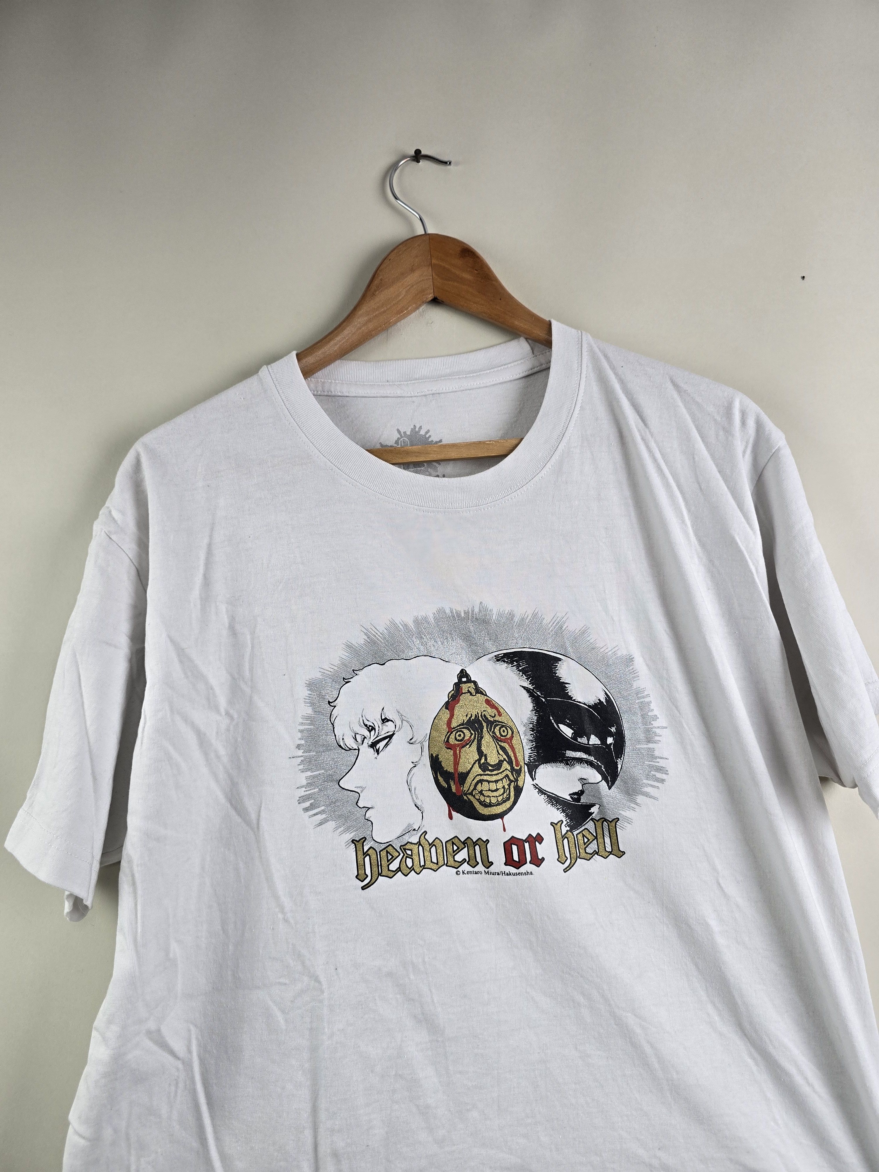 Anime × Vintage 2010 Kentaro Miura's Berserk Anime Tee L Size US L / EU 52-54 / 3 - 8 Thumbnail