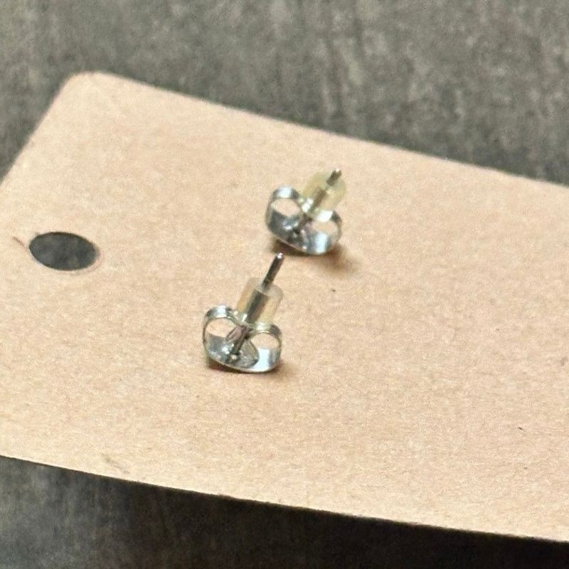 Other purple glitter stud hoop earrings Size ONE SIZE - 3 Thumbnail