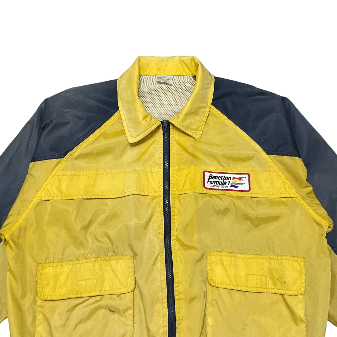 Benetton Vintage Benetton Formula 1 Racing Light Jacket Size US L / EU 52-54 / 3 - 5 Thumbnail