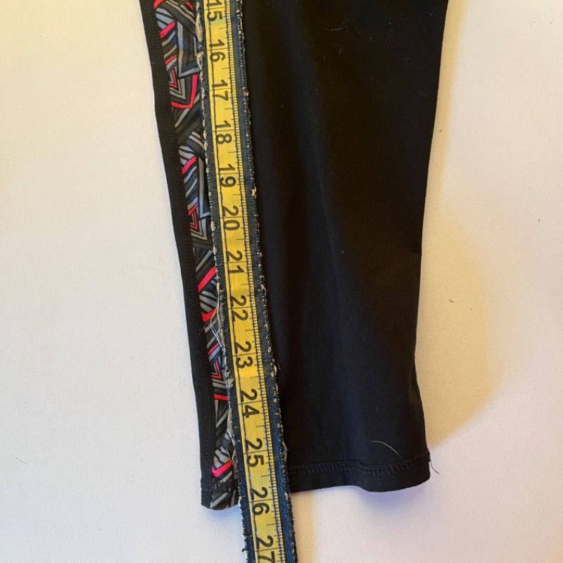 Fabletics Fabletics Women's Leggings Black Geometric Pattern Large Size 34" / US 12 / IT 48 - 6 Thumbnail