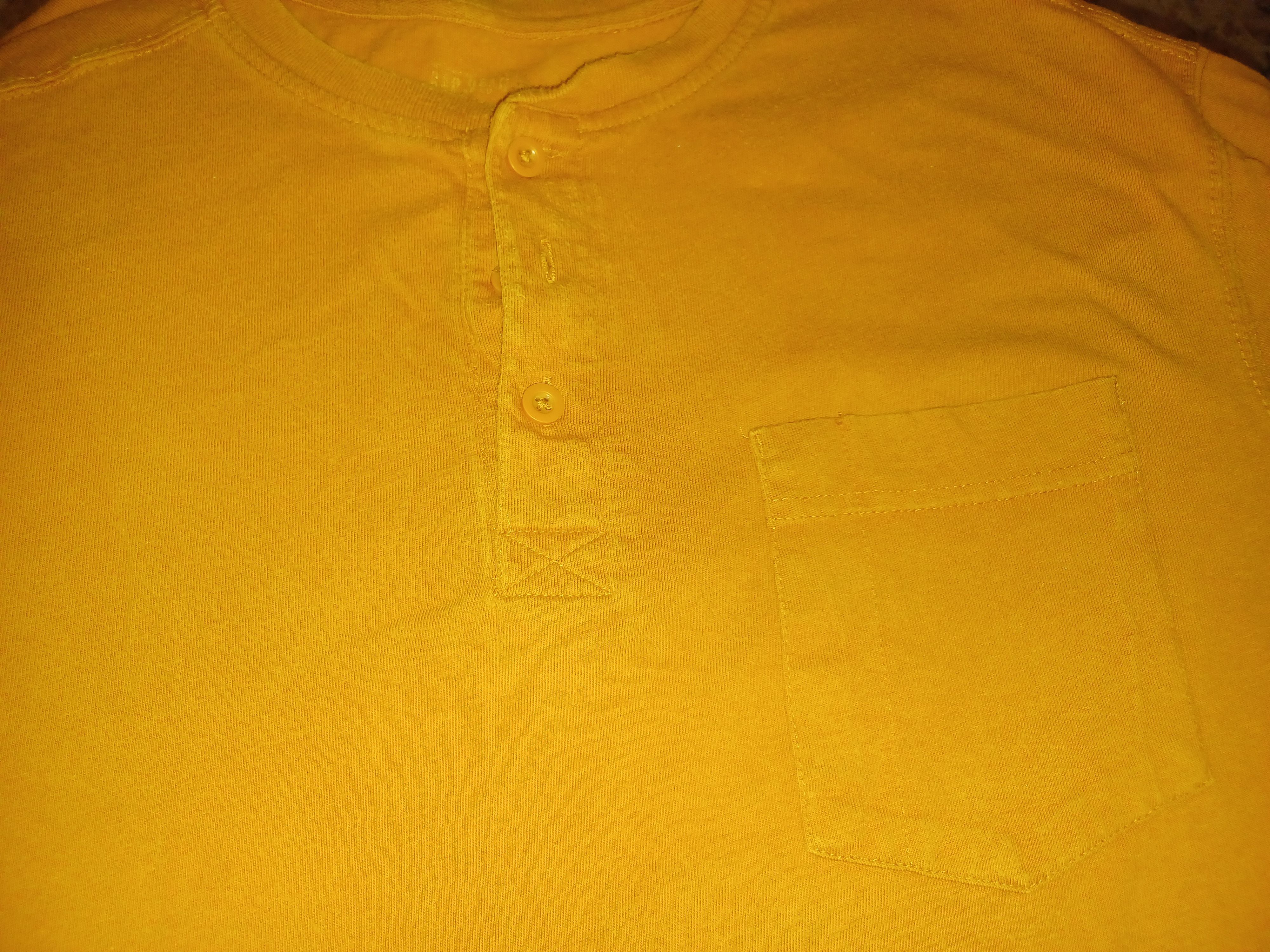 Redhead Red Head Men's Pocket Henley Tee Large Rusty Brown Size US L / EU 52-54 / 3 - 2 Thumbnail