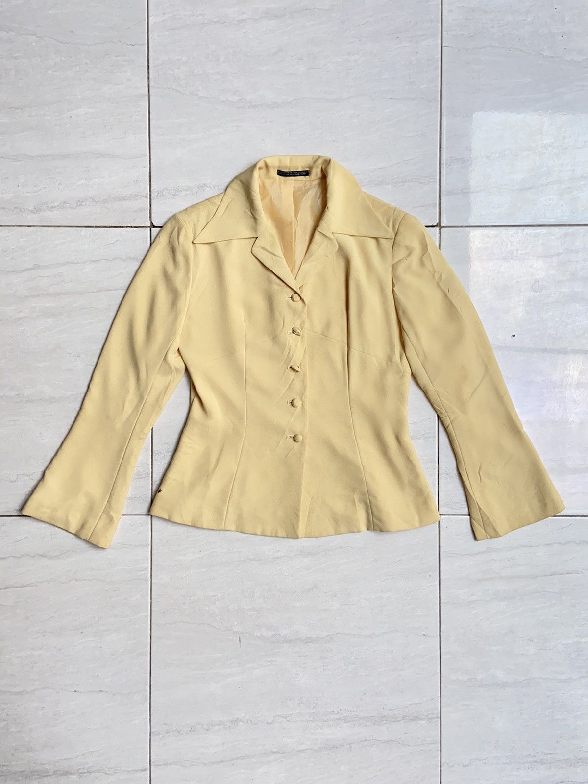 YOHJI YAMAMOTO Yellow Blazer