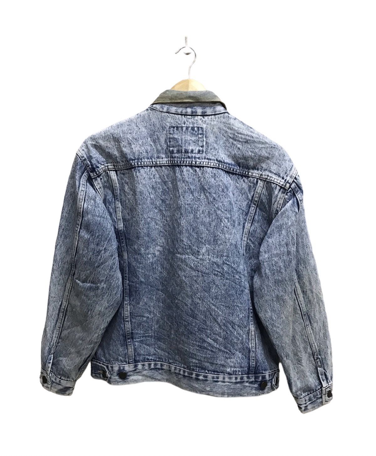 Japanese Brand Vintage Over Go Acid Wash Denim Jacket Size US M / EU 48-50 / 2 - 2 Thumbnail